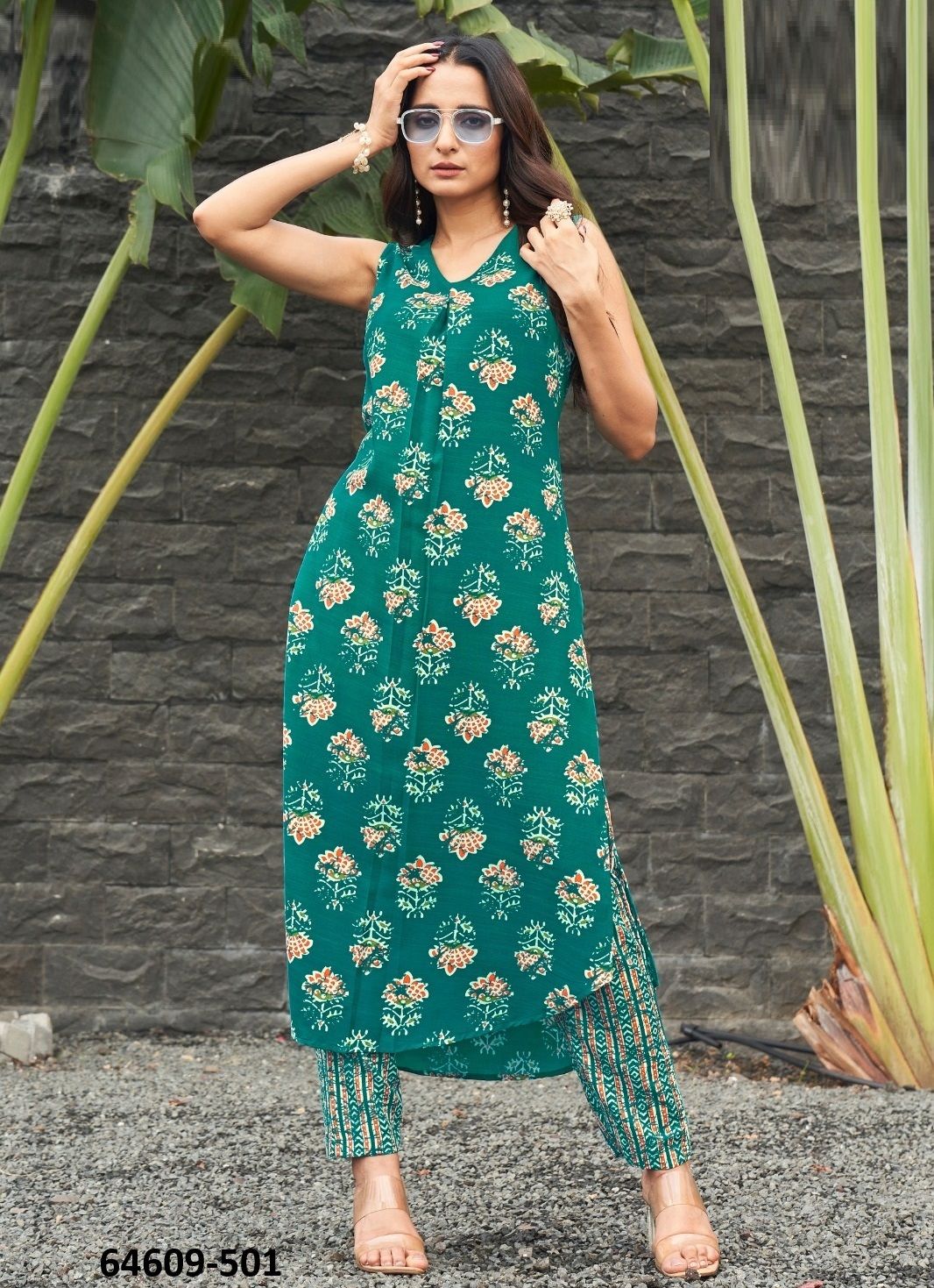 SARVAMANGALA - Catalog # 64609 (Set of 4 Tops With Bottoms)