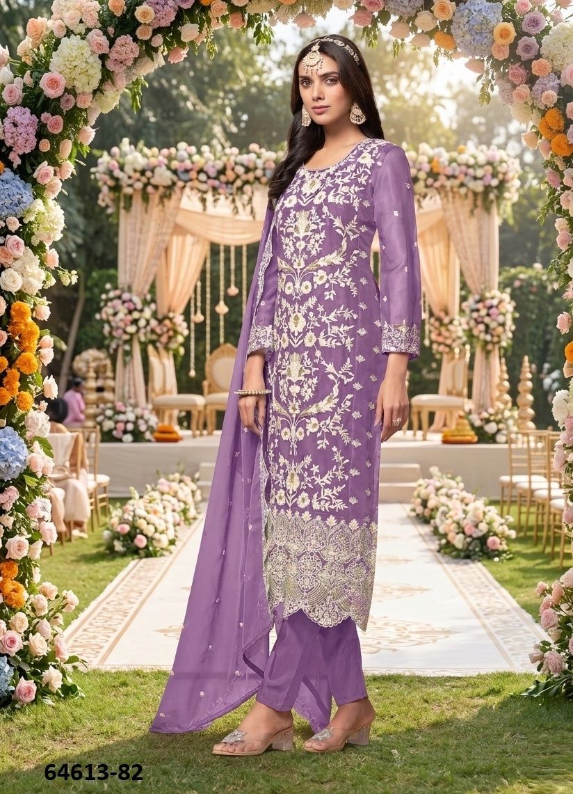 SERIES 81 - Catalog # 64613 (Set of 3 Semi-Stitched / Un-Stitched Suits)