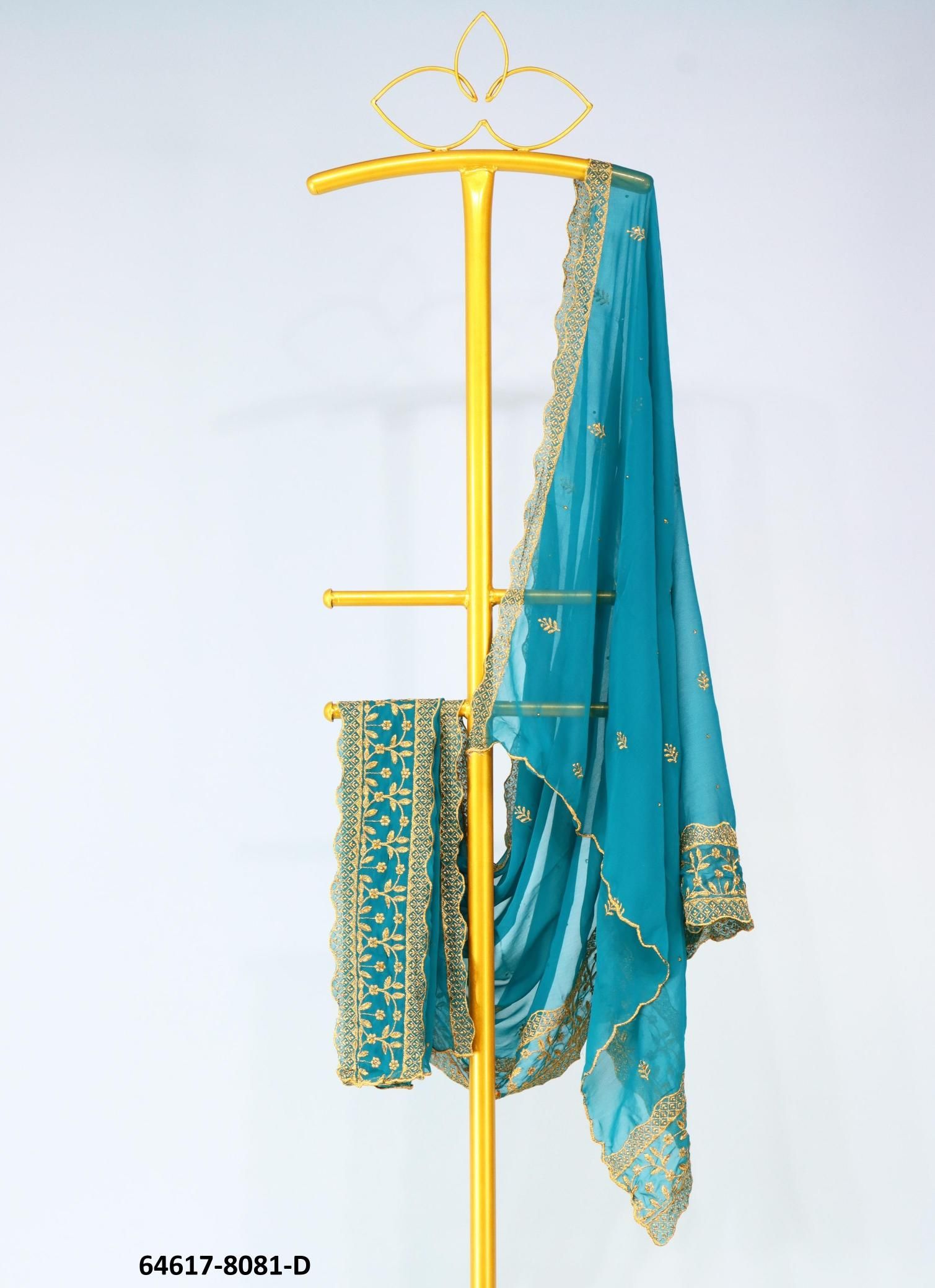 SERIES 8081 - Catalog # 64617 (Set of 7 Only Dupattas) SERIES 8081 - Catalog # 64617 (Set of 7 Only Dupattas)