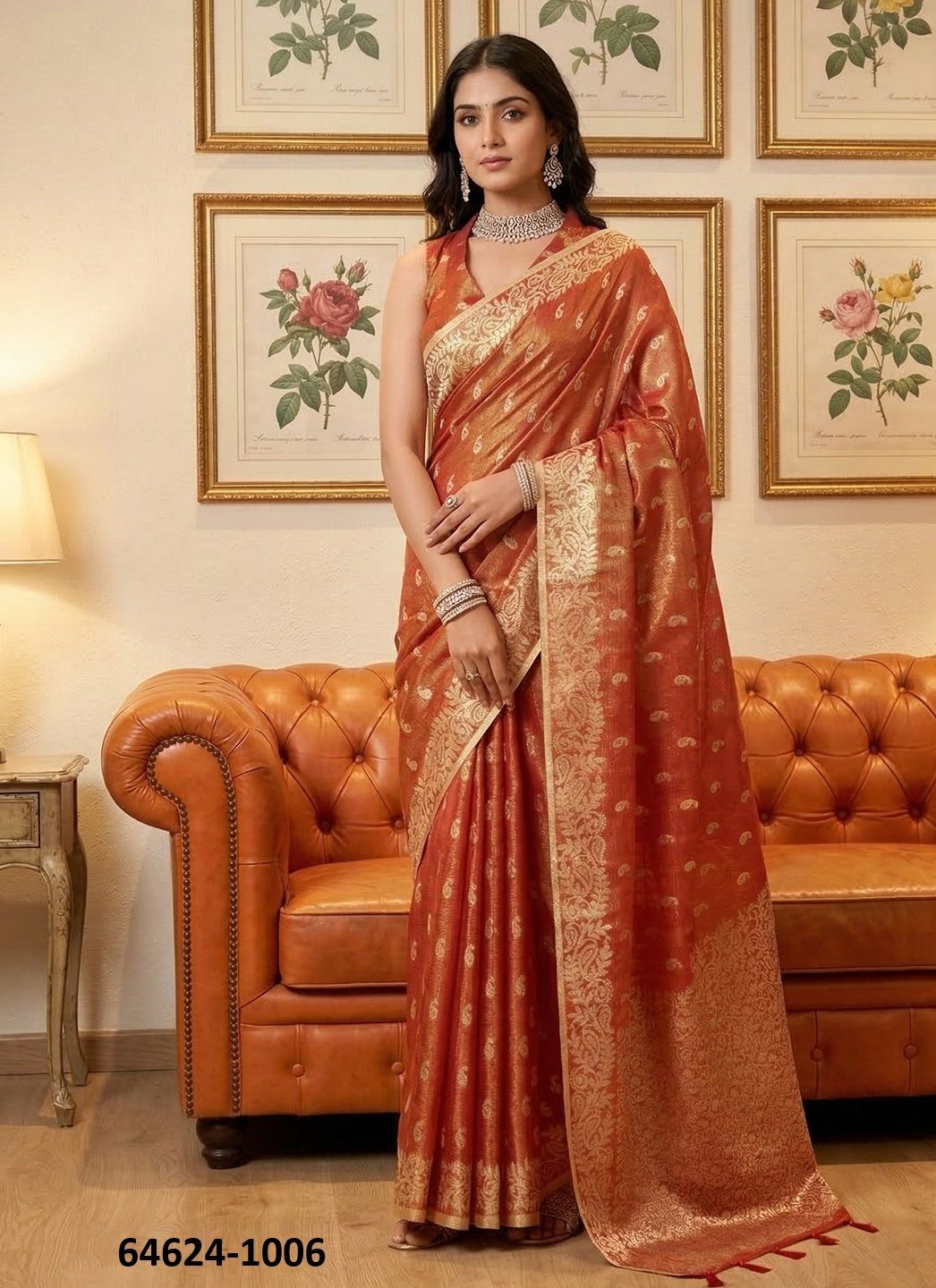 AAROHI - Catalog # 64624 (Set of 6 Sarees)