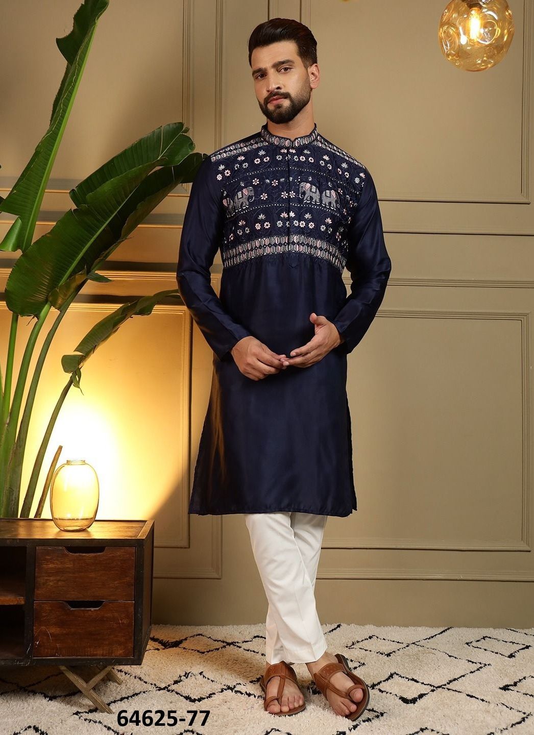 GRAND UTSAV 2.0 - Catalog # 64625 (Set of 5 Men's Ethnic Wear)