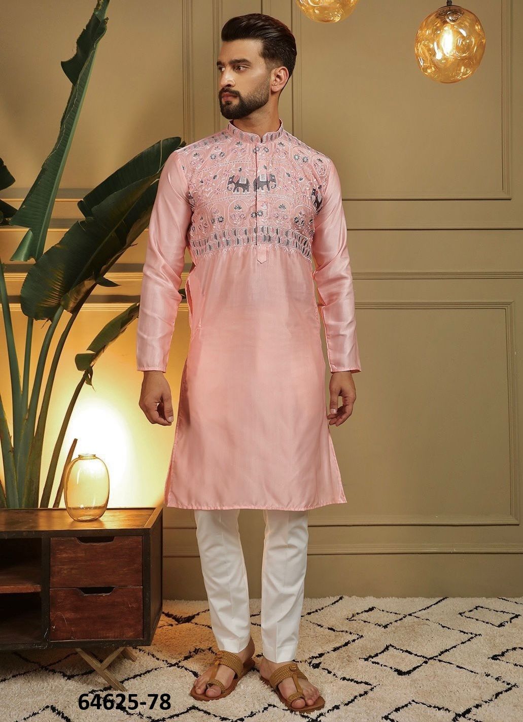 GRAND UTSAV 2.0 - Catalog # 64625 (Set of 5 Men's Ethnic Wear)