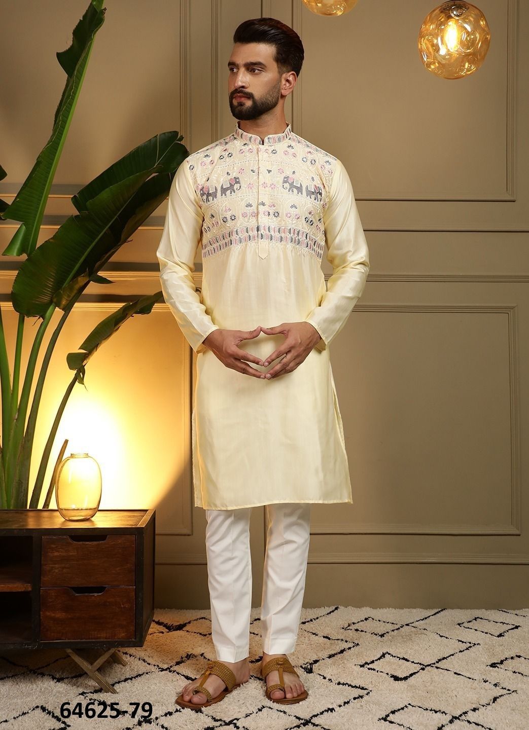 GRAND UTSAV 2.0 - Catalog # 64625 (Set of 5 Men's Ethnic Wear)