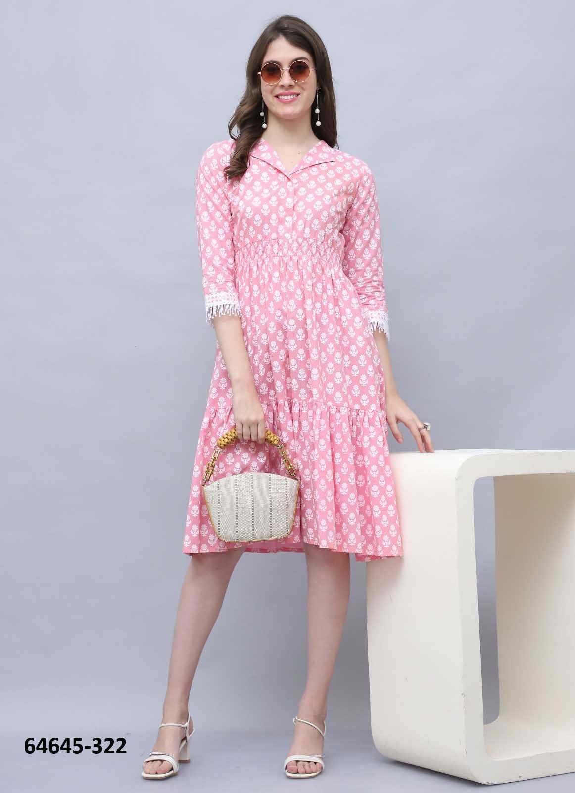 FROCK STYLE MATERNITY DRESS - Catalog # 64645 (Set of 8 Readymade Women's Kurtis / Tops) FROCK STYLE MATERNITY DRESS - Catalog # 64645 (Set of 8 Readymade Women's Kurtis / Tops)