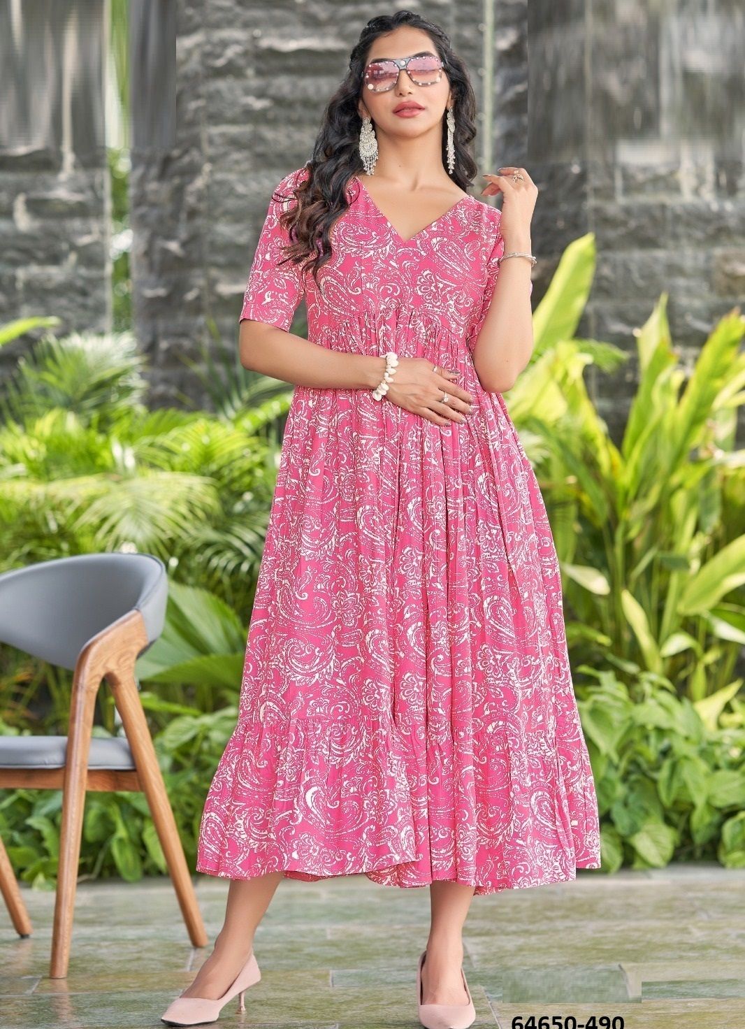 RUKMINI - Catalog # 64650 (Set of 4 Readymade Women's Kurtis / Tops) RUKMINI - Catalog # 64650 (Set of 4 Readymade Women's Kurtis / Tops)