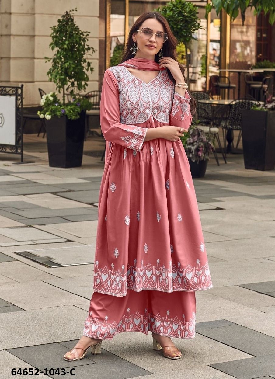 LAKHNAVI 8 PLATINUM - Catalog # 64652 (Set of 4 Readymade Salwar Suits) LAKHNAVI 8 PLATINUM - Catalog # 64652 (Set of 4 Readymade Salwar Suits)