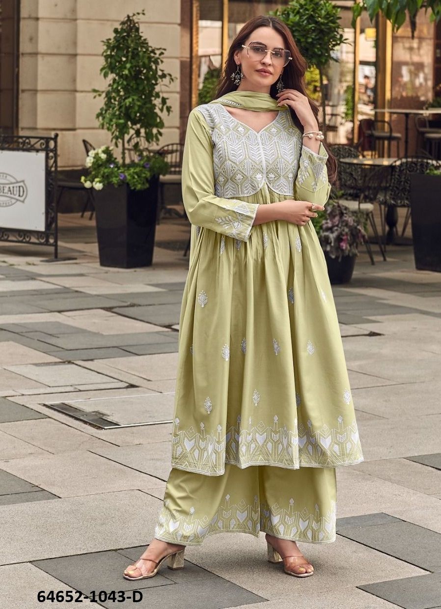 LAKHNAVI 8 PLATINUM - Catalog # 64652 (Set of 4 Readymade Salwar Suits) LAKHNAVI 8 PLATINUM - Catalog # 64652 (Set of 4 Readymade Salwar Suits)