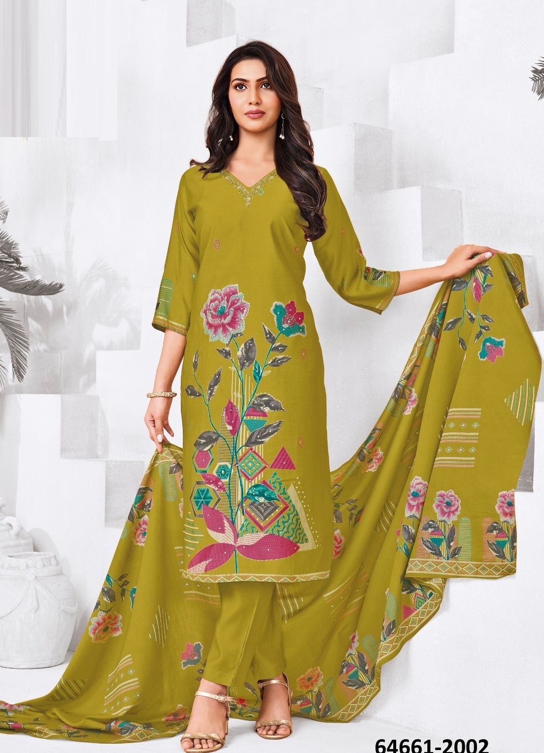 AAROHI - Catalog # 64661 (Set of 8 Readymade Salwar Suits) AAROHI - Catalog # 64661 (Set of 8 Readymade Salwar Suits)