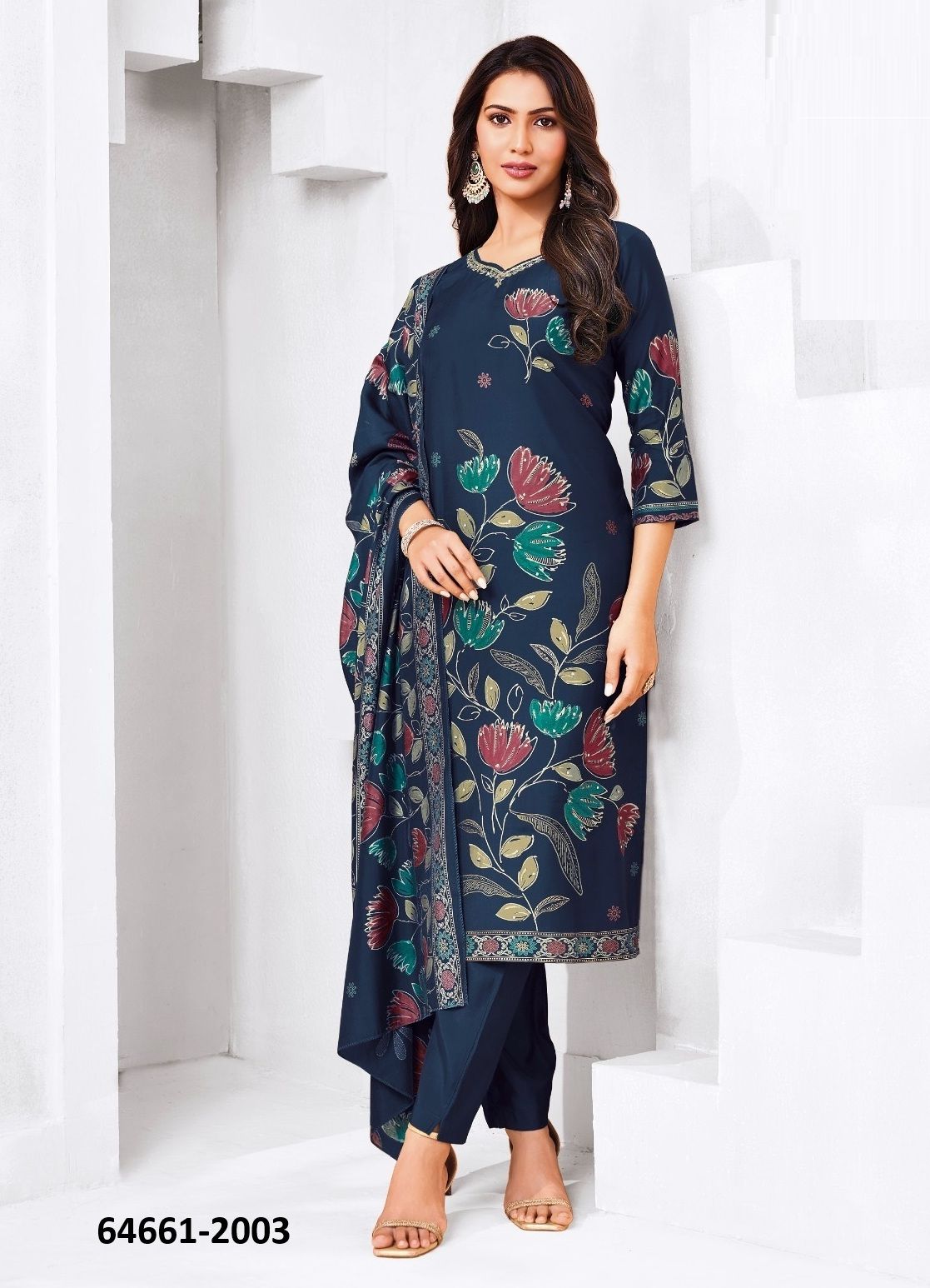 AAROHI - Catalog # 64661 (Set of 8 Readymade Salwar Suits) AAROHI - Catalog # 64661 (Set of 8 Readymade Salwar Suits)