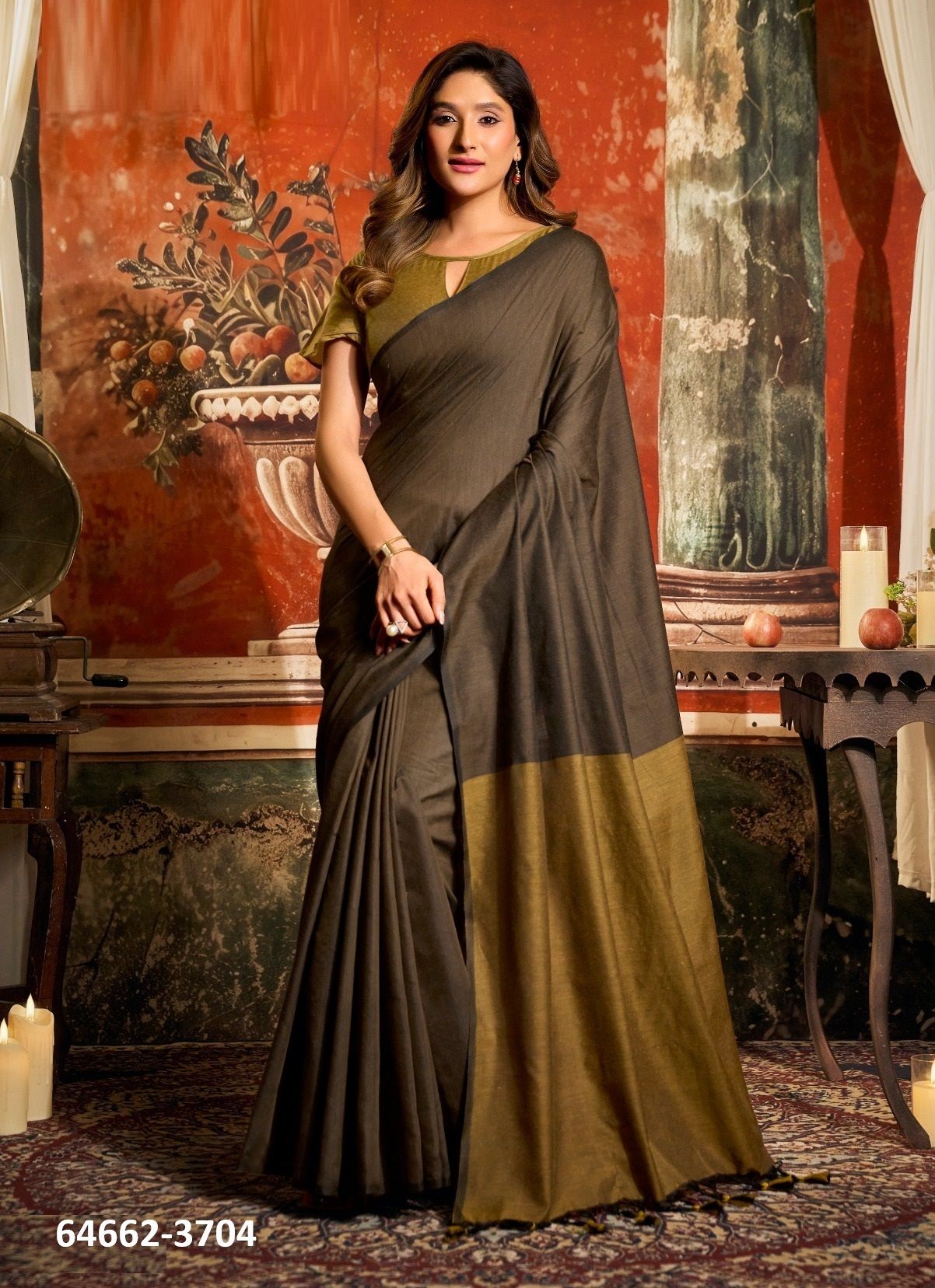 SWATI - Catalog # 64662 (Set of 8 Sarees) SWATI - Catalog # 64662 (Set of 8 Sarees)