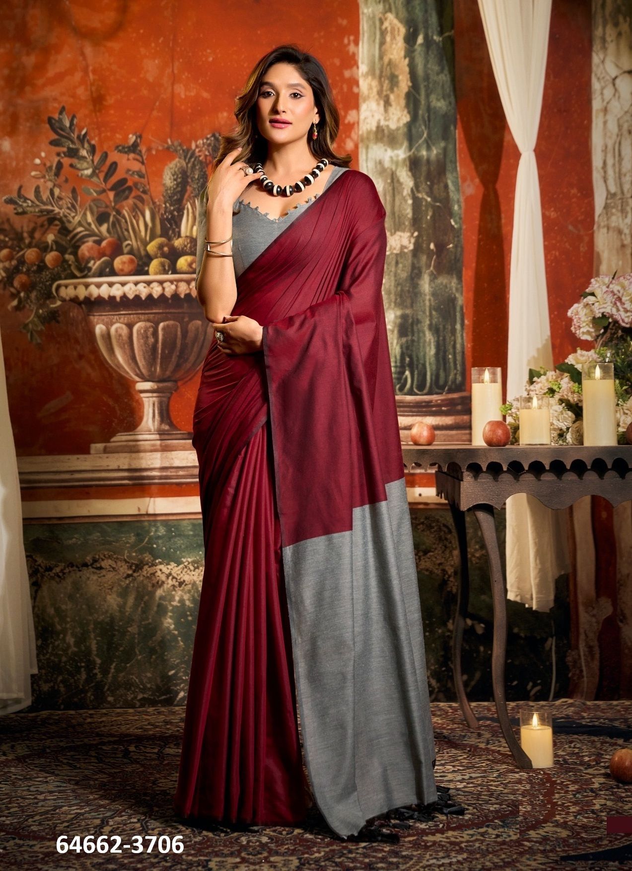 SWATI - Catalog # 64662 (Set of 8 Sarees) SWATI - Catalog # 64662 (Set of 8 Sarees)
