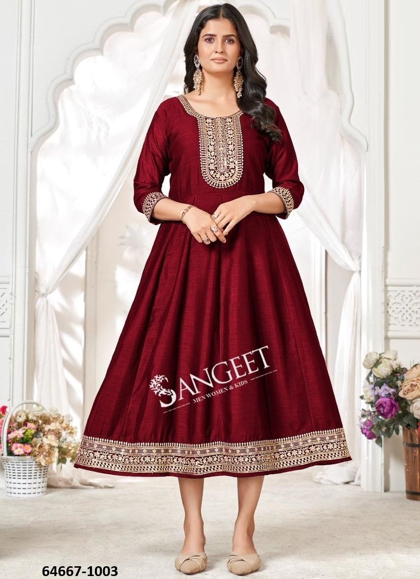 SOFIA - Catalog # 64667 (Set of 5 Readymade Women's Kurtis / Tops) SOFIA - Catalog # 64667 (Set of 5 Readymade Women's Kurtis / Tops)