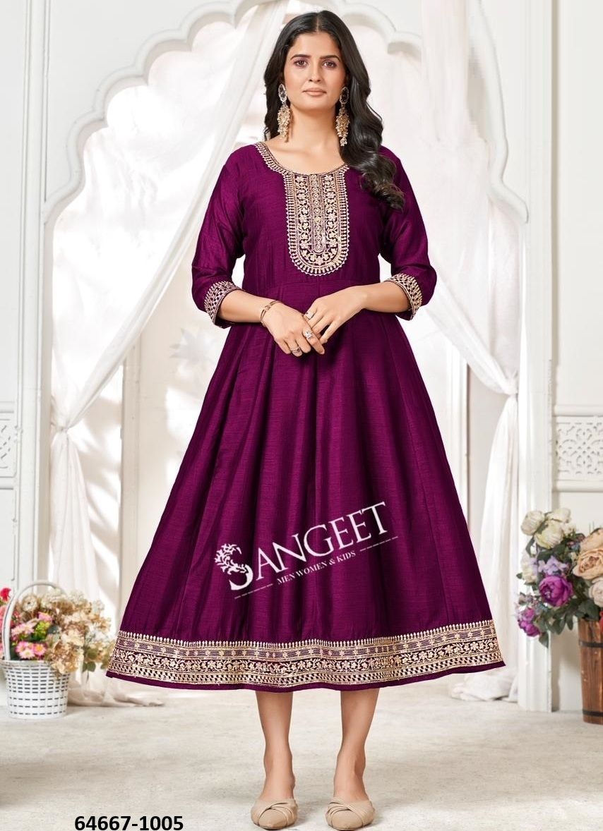 SOFIA - Catalog # 64667 (Set of 5 Readymade Women's Kurtis / Tops) SOFIA - Catalog # 64667 (Set of 5 Readymade Women's Kurtis / Tops)