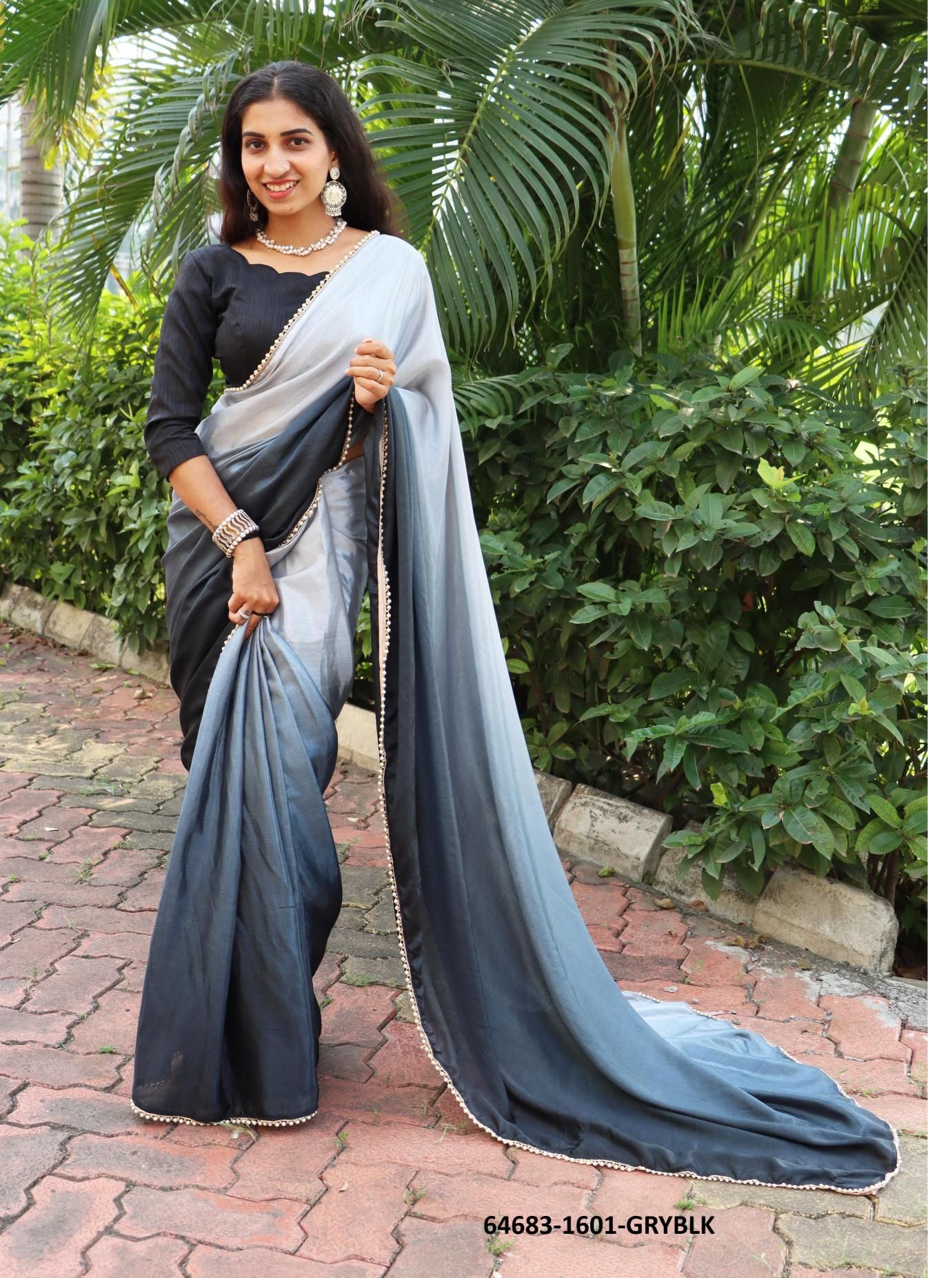 SERIES 1601 - Catalog # 64683 (Set of 3 Sarees) SERIES 1601 - Catalog # 64683 (Set of 3 Sarees)