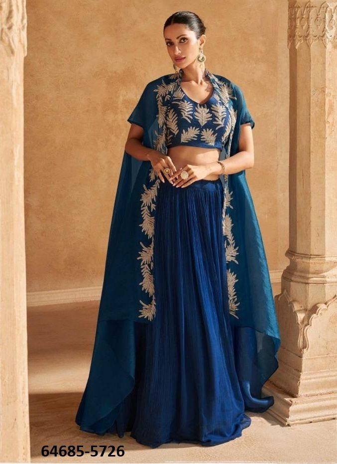KALKI - Catalog # 64685 (Set of 3 Readymade Lehengas) KALKI - Catalog # 64685 (Set of 3 Readymade Lehengas)