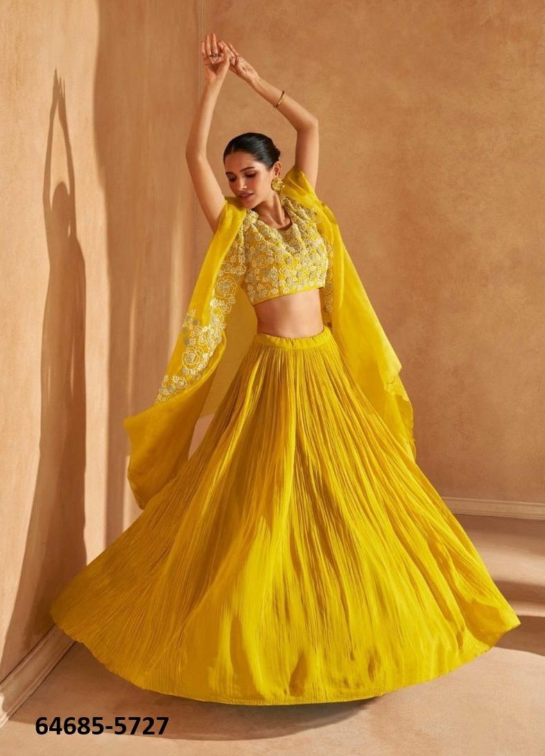 KALKI - Catalog # 64685 (Set of 3 Readymade Lehengas) KALKI - Catalog # 64685 (Set of 3 Readymade Lehengas)