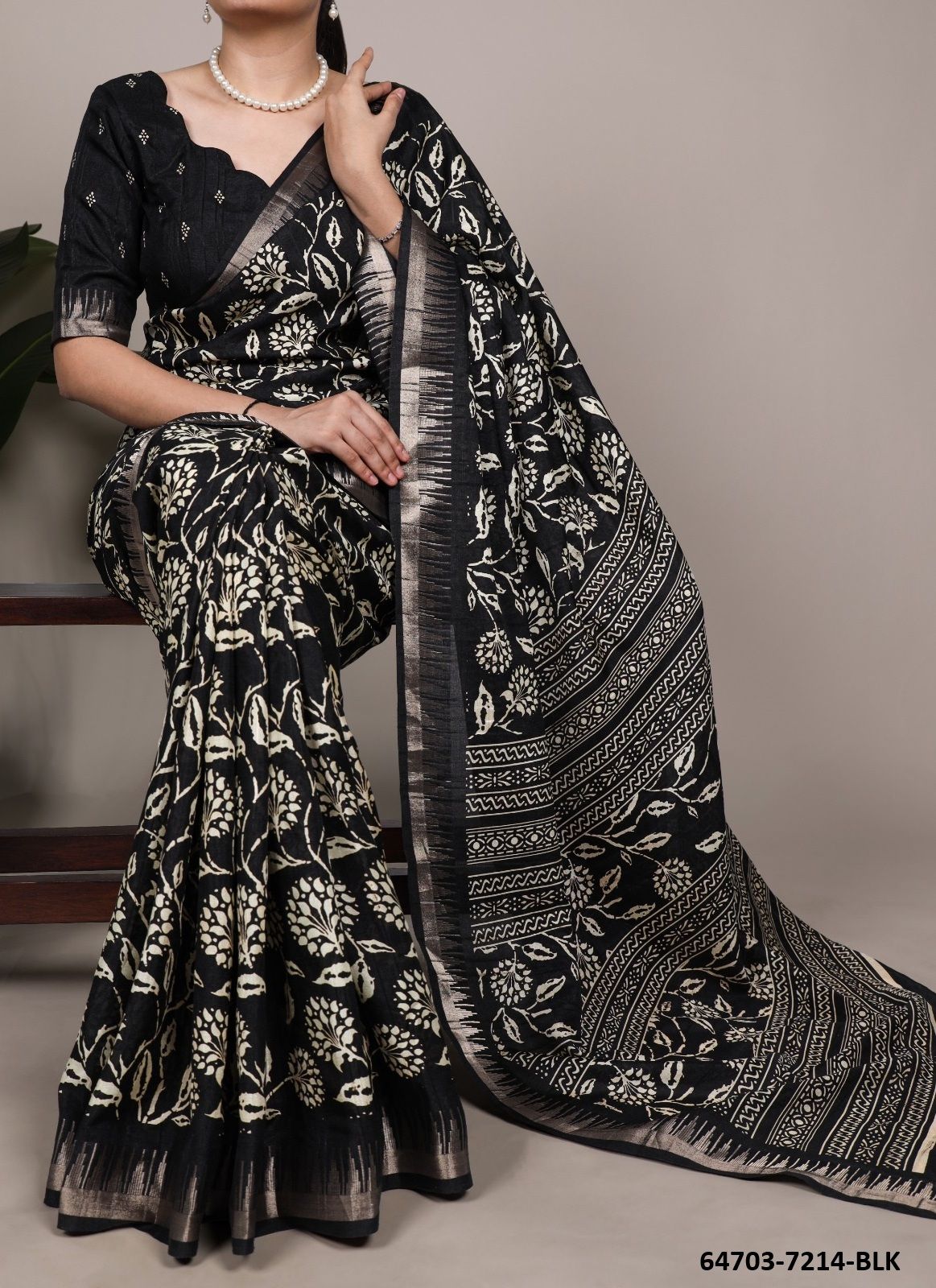 SERIES 7214 - Catalog # 64703 (Set of 6 Sarees) SERIES 7214 - Catalog # 64703 (Set of 6 Sarees)