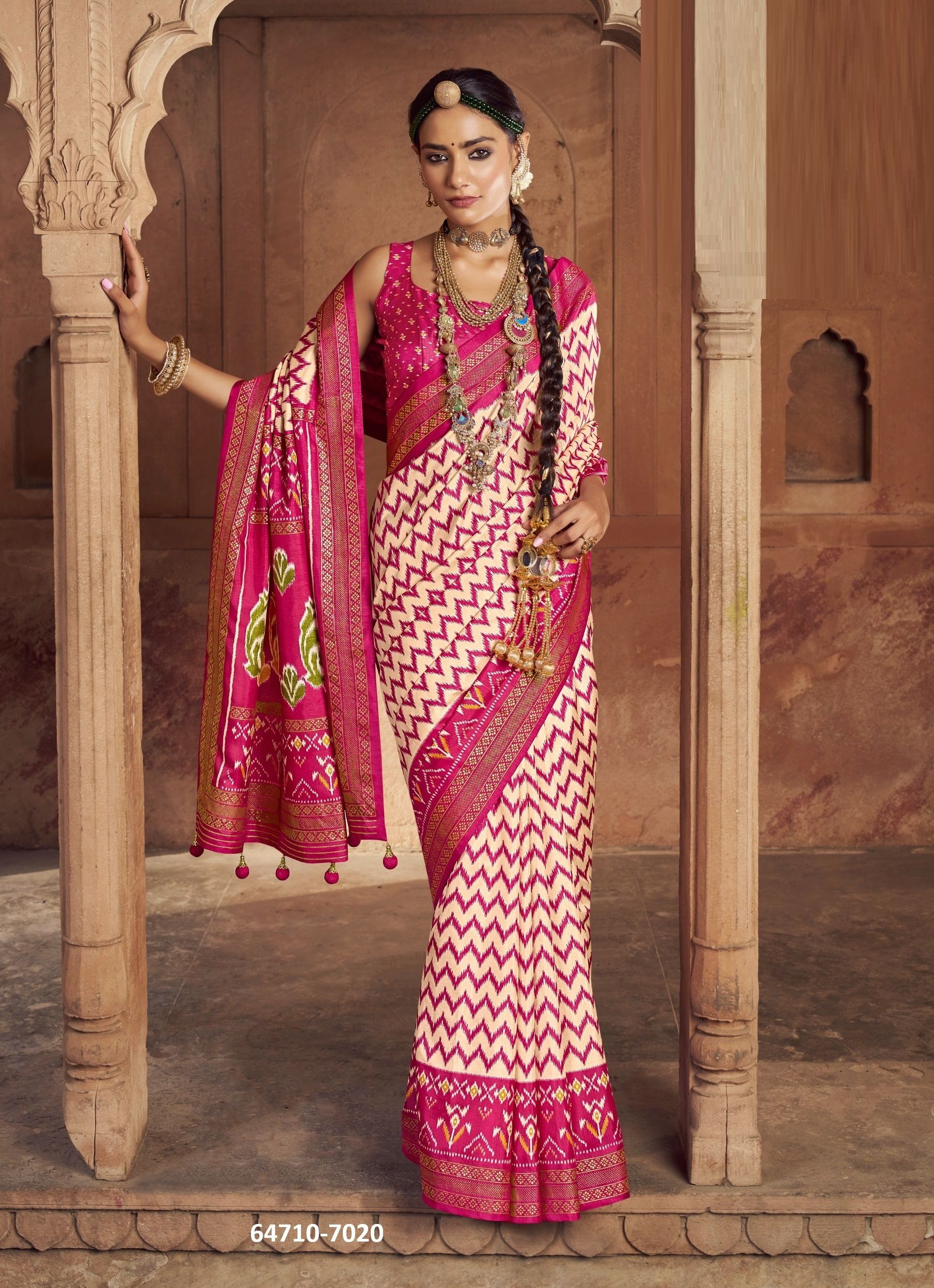 TAPASYA - Catalog # 64710 (Set of 6 Sarees) TAPASYA - Catalog # 64710 (Set of 6 Sarees)