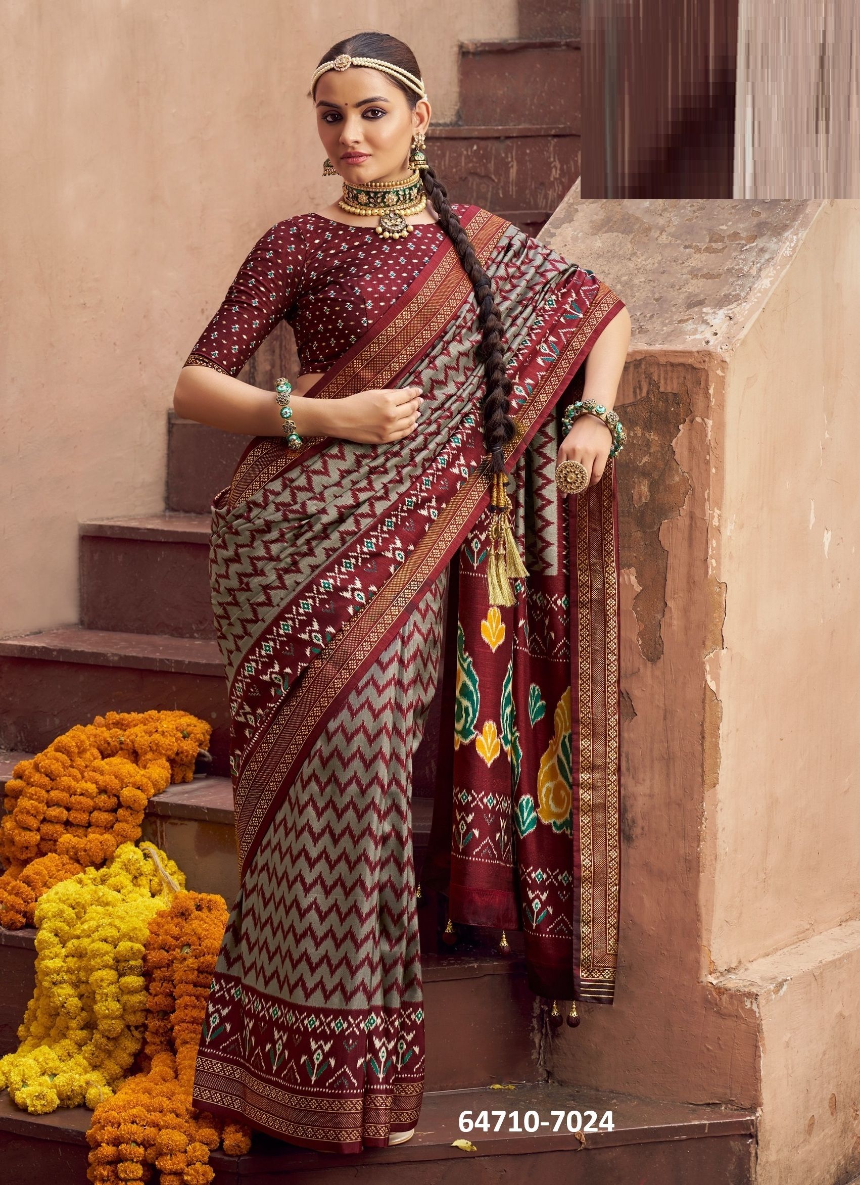 TAPASYA - Catalog # 64710 (Set of 6 Sarees) TAPASYA - Catalog # 64710 (Set of 6 Sarees)