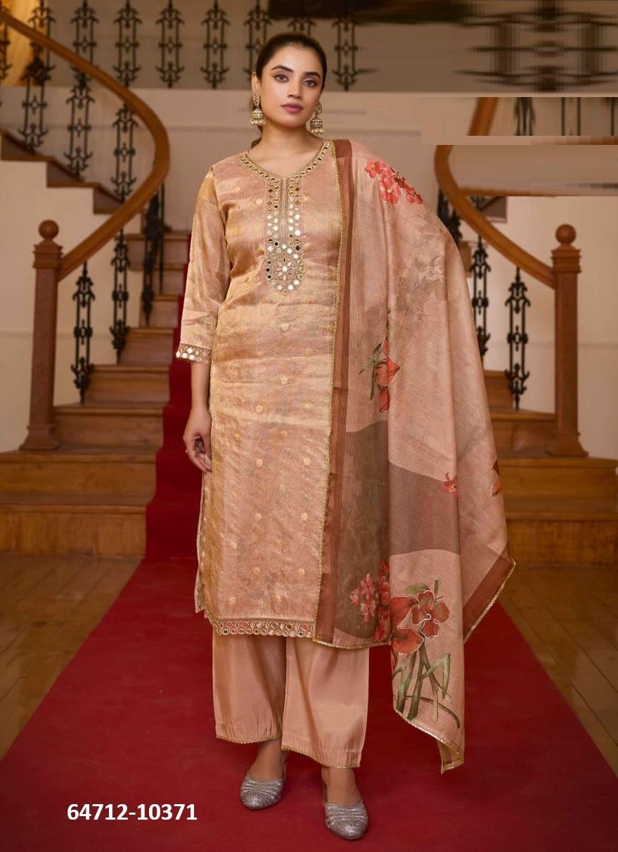 NANDINI - Catalog # 64712 (Set of 4 Readymade Salwar Suits) NANDINI - Catalog # 64712 (Set of 4 Readymade Salwar Suits)
