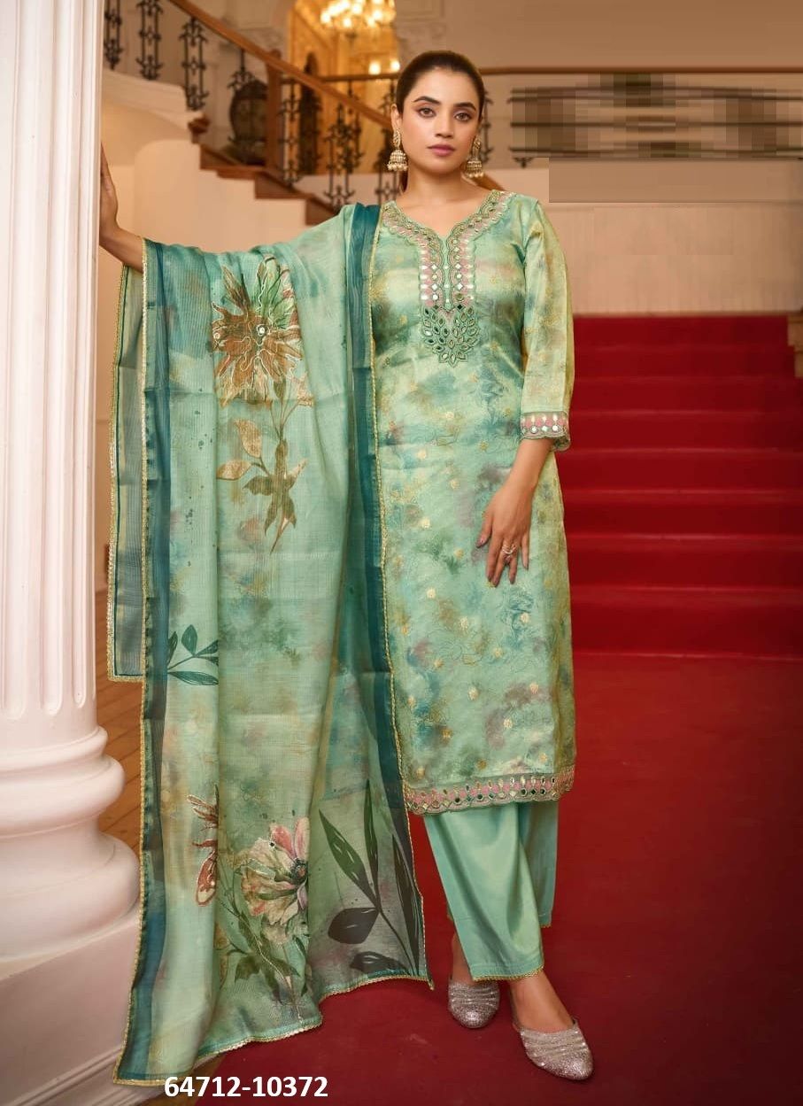 NANDINI - Catalog # 64712 (Set of 4 Readymade Salwar Suits) NANDINI - Catalog # 64712 (Set of 4 Readymade Salwar Suits)