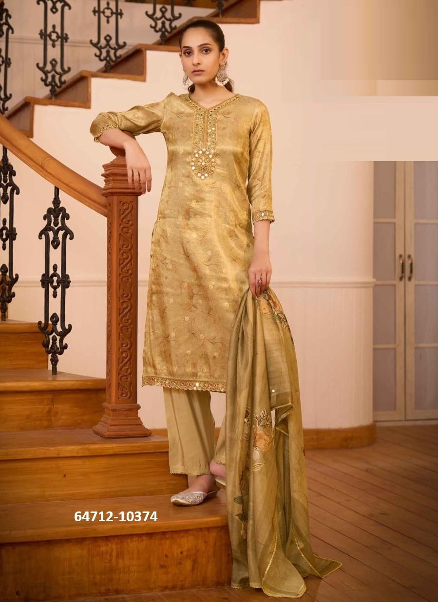 NANDINI - Catalog # 64712 (Set of 4 Readymade Salwar Suits) NANDINI - Catalog # 64712 (Set of 4 Readymade Salwar Suits)