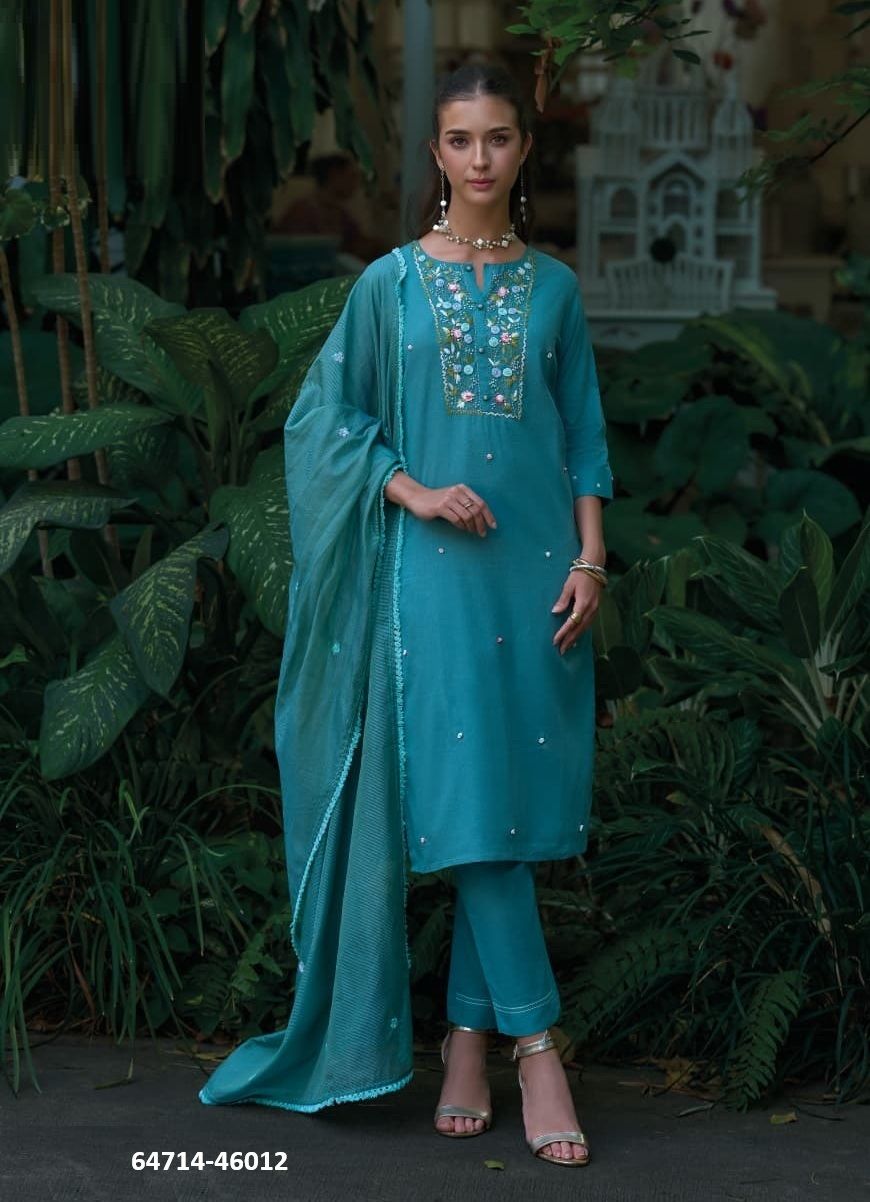 MELODY - Catalog # 64714 (Set of 4 Readymade Salwar Suits) MELODY - Catalog # 64714 (Set of 4 Readymade Salwar Suits)