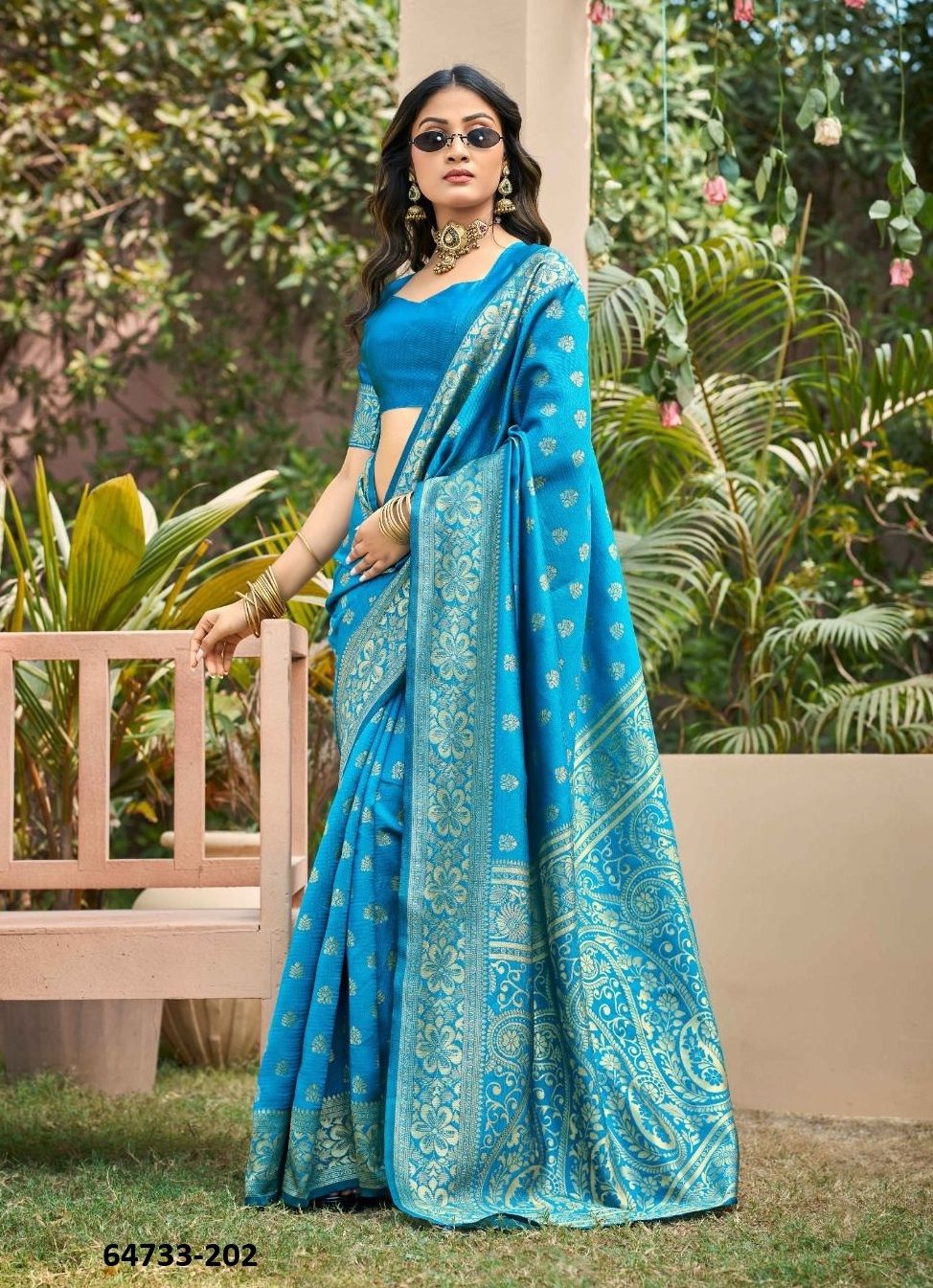 SHANTI 200 - Catalog # 64733 (Set of 5 Sarees) SHANTI 200 - Catalog # 64733 (Set of 5 Sarees)