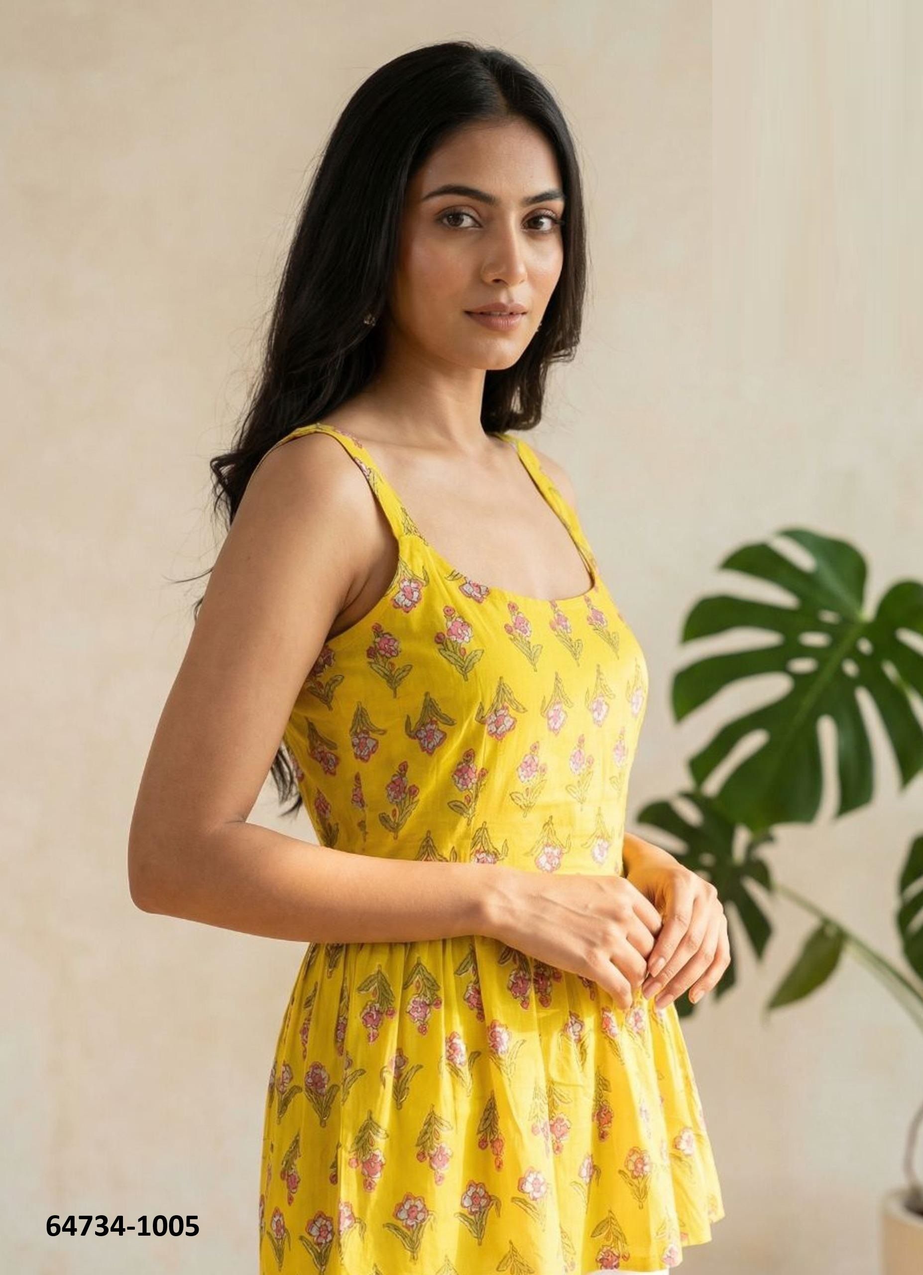 PRINCESS - Catalog # 64734 (Set of 6 Readymade Women's Kurtis / Tops)