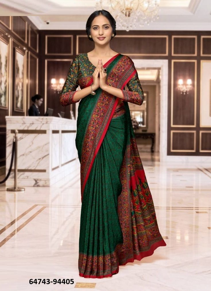 SMART SILK 7 - Catalog # 64743 (Set of 12 Sarees) SMART SILK 7 - Catalog # 64743 (Set of 12 Sarees)