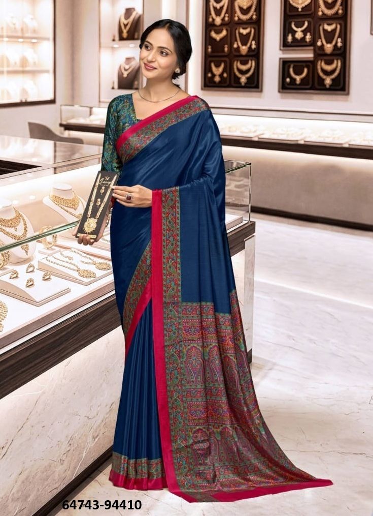 SMART SILK 7 - Catalog # 64743 (Set of 12 Sarees) SMART SILK 7 - Catalog # 64743 (Set of 12 Sarees)