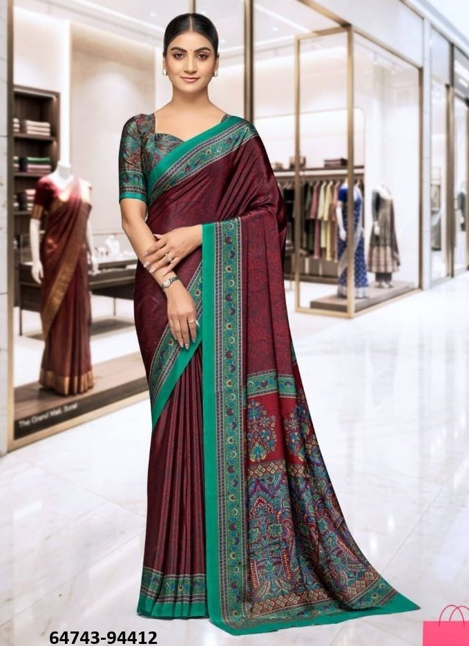 SMART SILK 7 - Catalog # 64743 (Set of 12 Sarees) SMART SILK 7 - Catalog # 64743 (Set of 12 Sarees)
