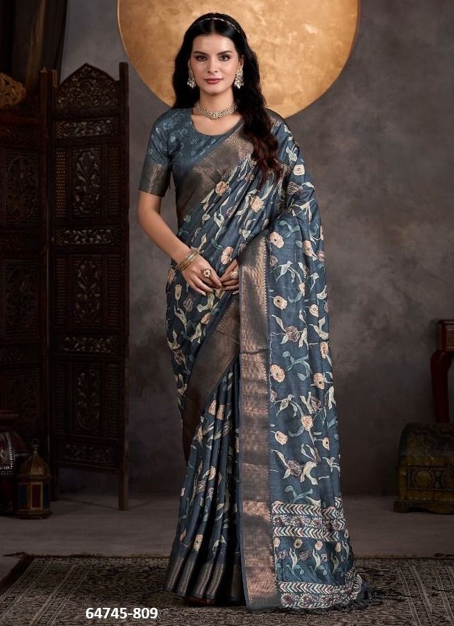 HAZEL - Catalog # 64745 (Set of 9 Sarees) HAZEL - Catalog # 64745 (Set of 9 Sarees)