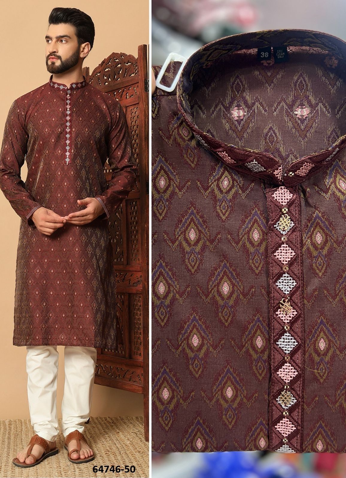 UTSAV 6 - Catalog # 64746 (Set of 3 Men's Ethnic Wear) UTSAV 6 - Catalog # 64746 (Set of 3 Men's Ethnic Wear)