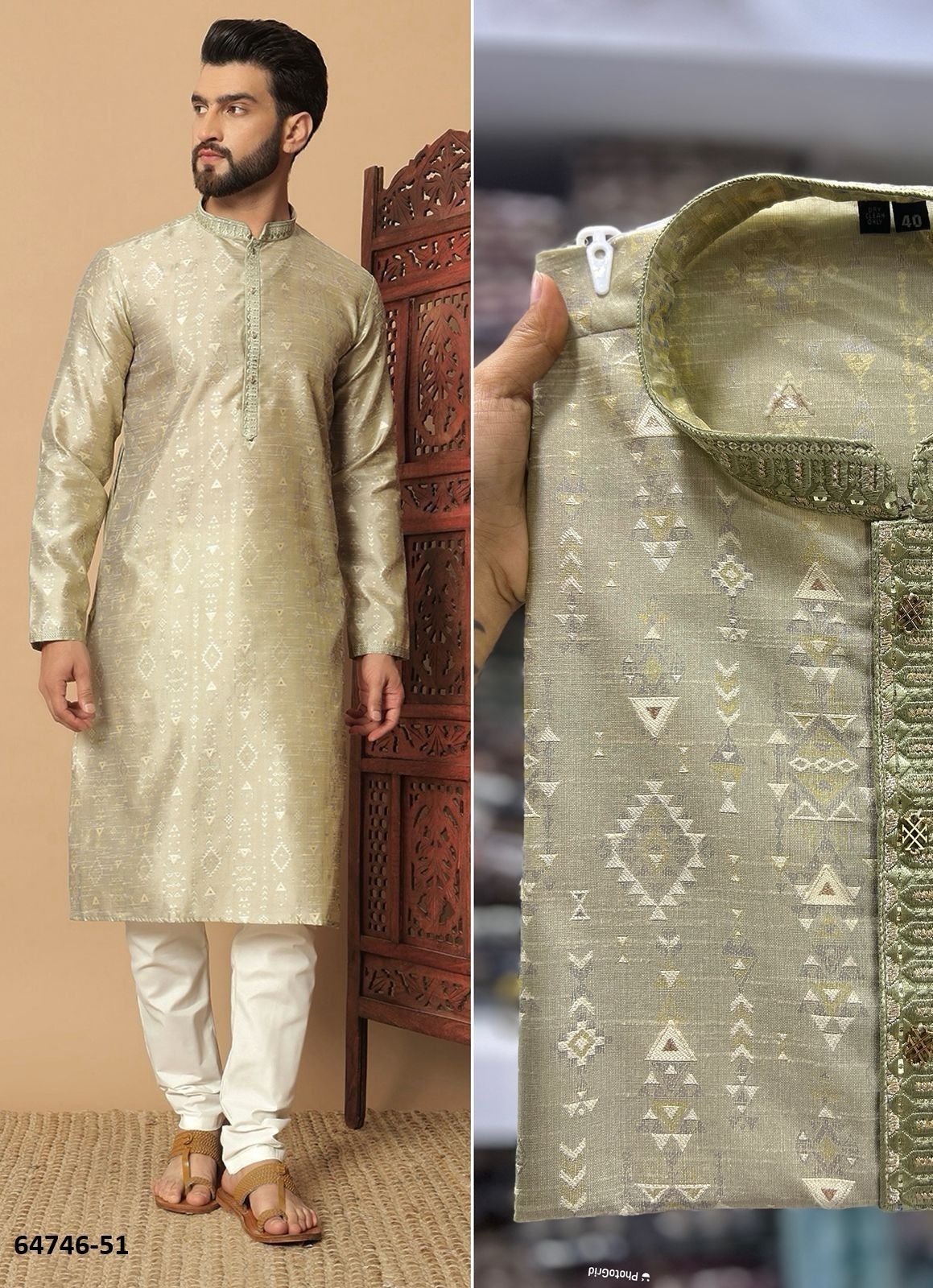 UTSAV 6 - Catalog # 64746 (Set of 3 Men's Ethnic Wear) UTSAV 6 - Catalog # 64746 (Set of 3 Men's Ethnic Wear)