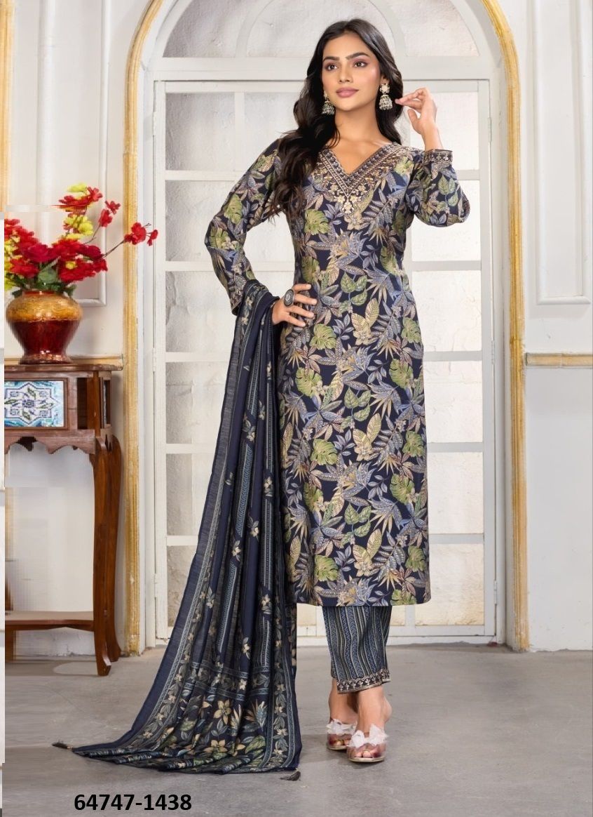 GORI 2 - Catalog # 64747 (Set of 5 Readymade Salwar Suits) GORI 2 - Catalog # 64747 (Set of 5 Readymade Salwar Suits)