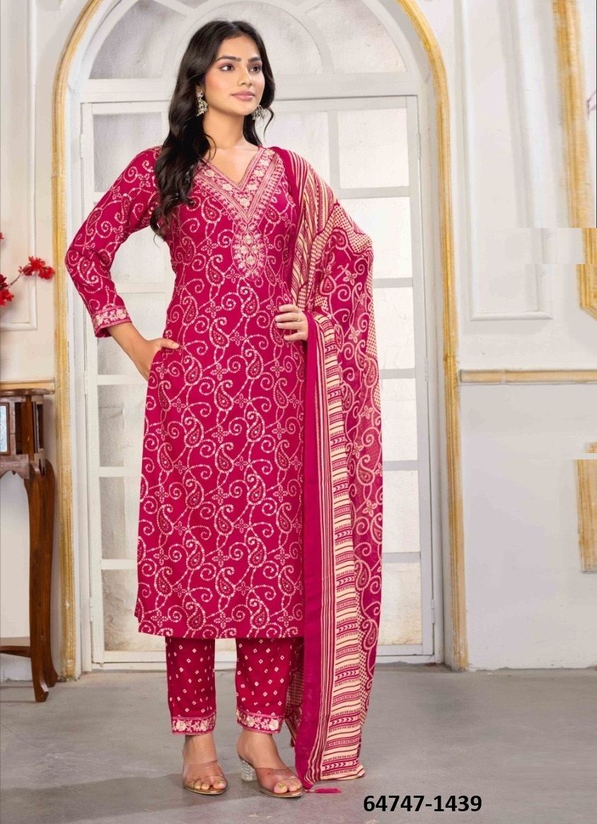 GORI 2 - Catalog # 64747 (Set of 5 Readymade Salwar Suits) GORI 2 - Catalog # 64747 (Set of 5 Readymade Salwar Suits)