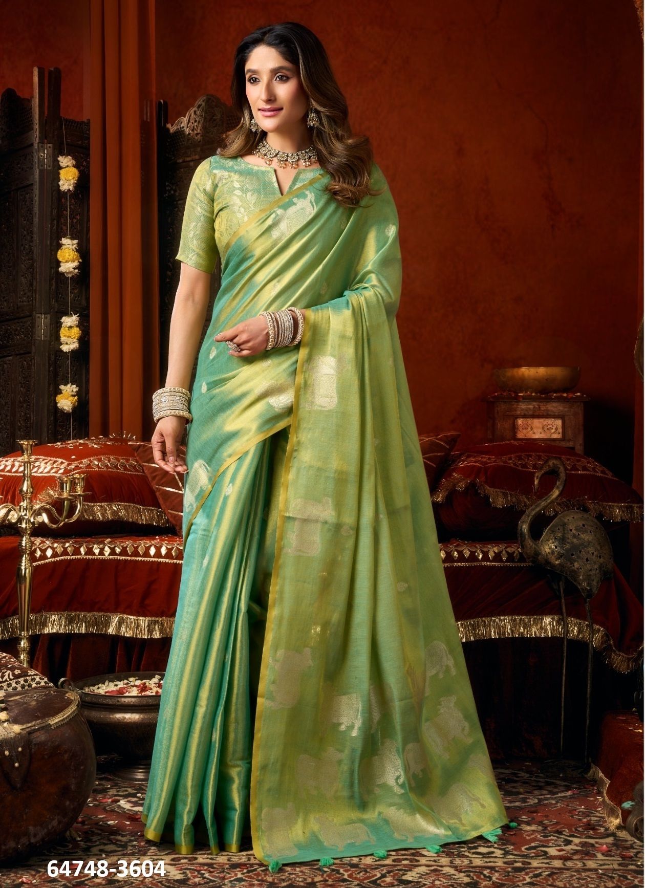 SUPRIYA - Catalog # 64748 (Set of 6 Sarees)