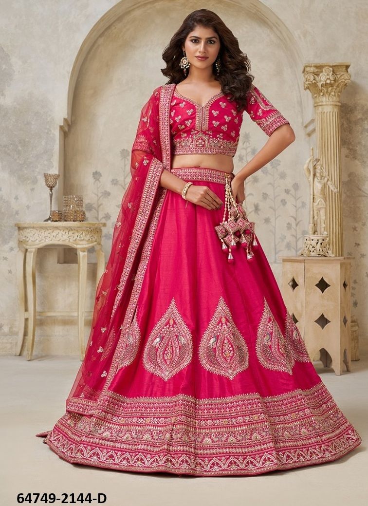 SERIES 2144 - Catalog # 64749 (Set of 7 Semi-Stitched Lehengas) SERIES 2144 - Catalog # 64749 (Set of 7 Semi-Stitched Lehengas)