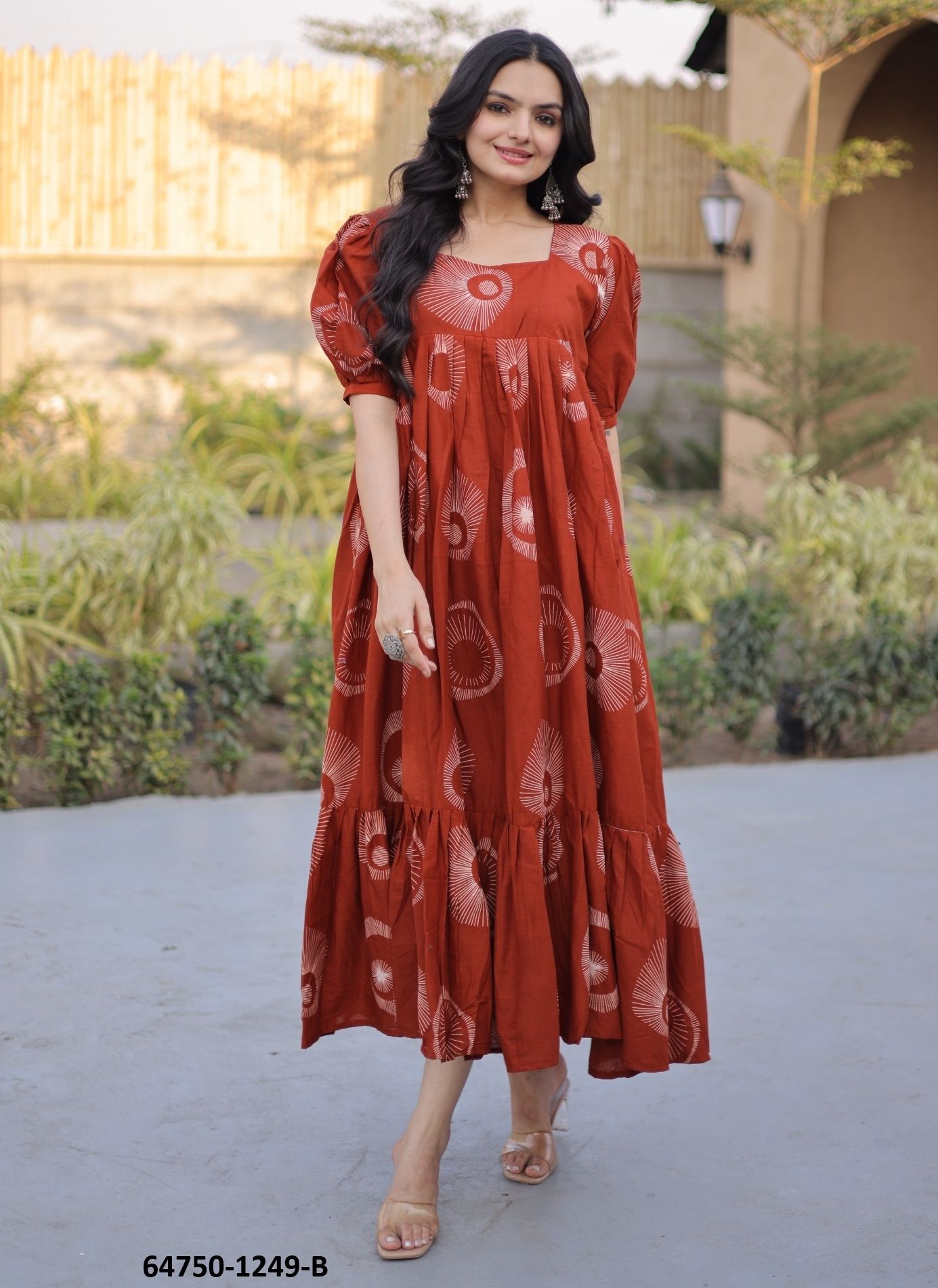 SERIES 1249 - Catalog # 64750 (Set of 2 Readymade Women's Kurtis / Tops)