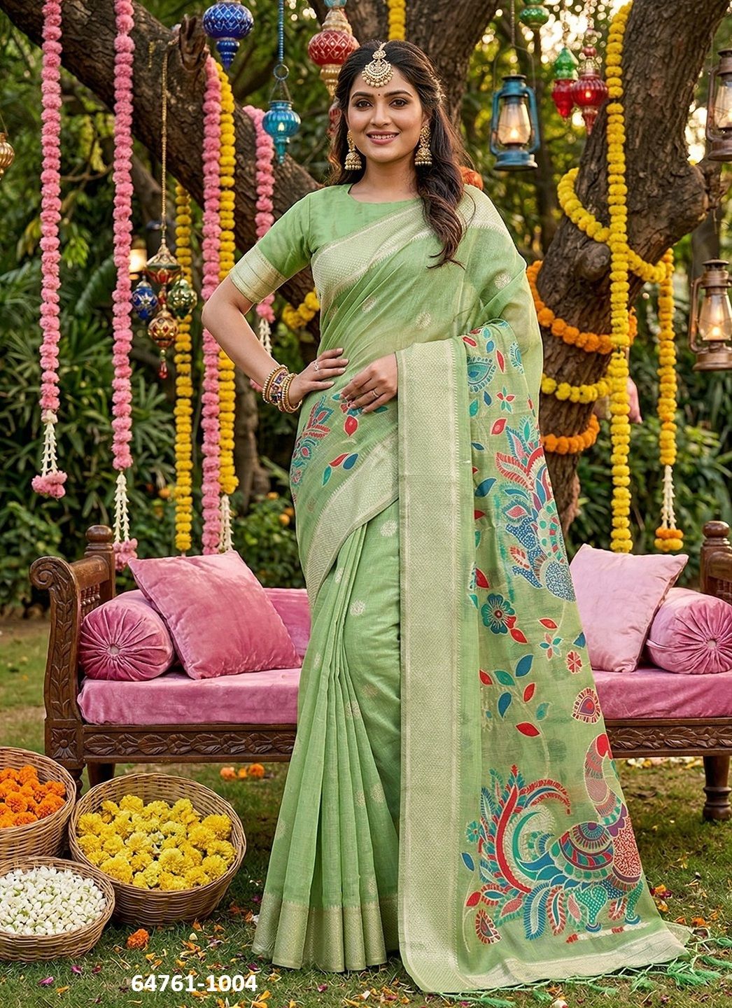 UTSAV - Catalog # 64761 (Set of 6 Sarees) UTSAV - Catalog # 64761 (Set of 6 Sarees)