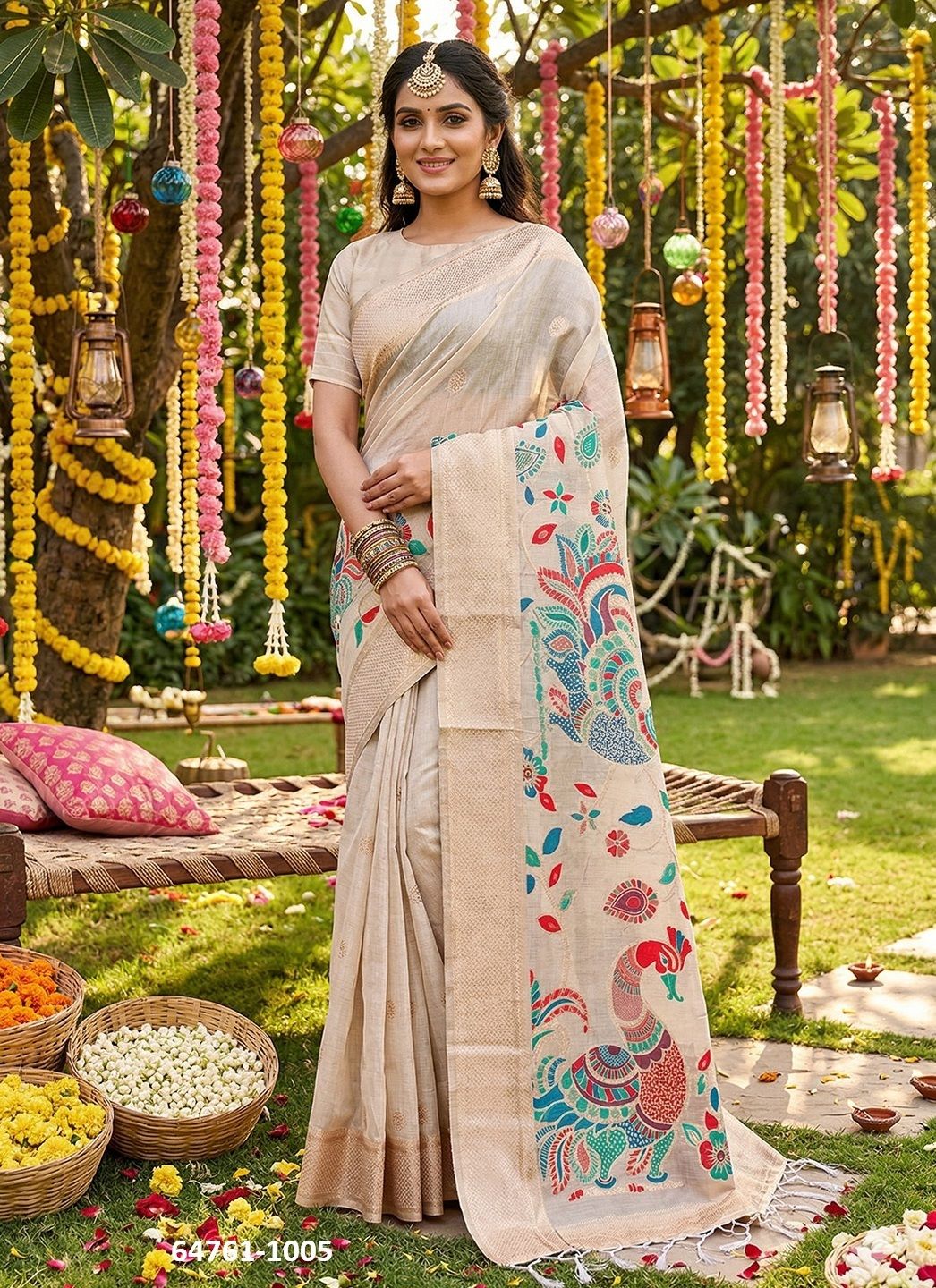 UTSAV - Catalog # 64761 (Set of 6 Sarees) UTSAV - Catalog # 64761 (Set of 6 Sarees)