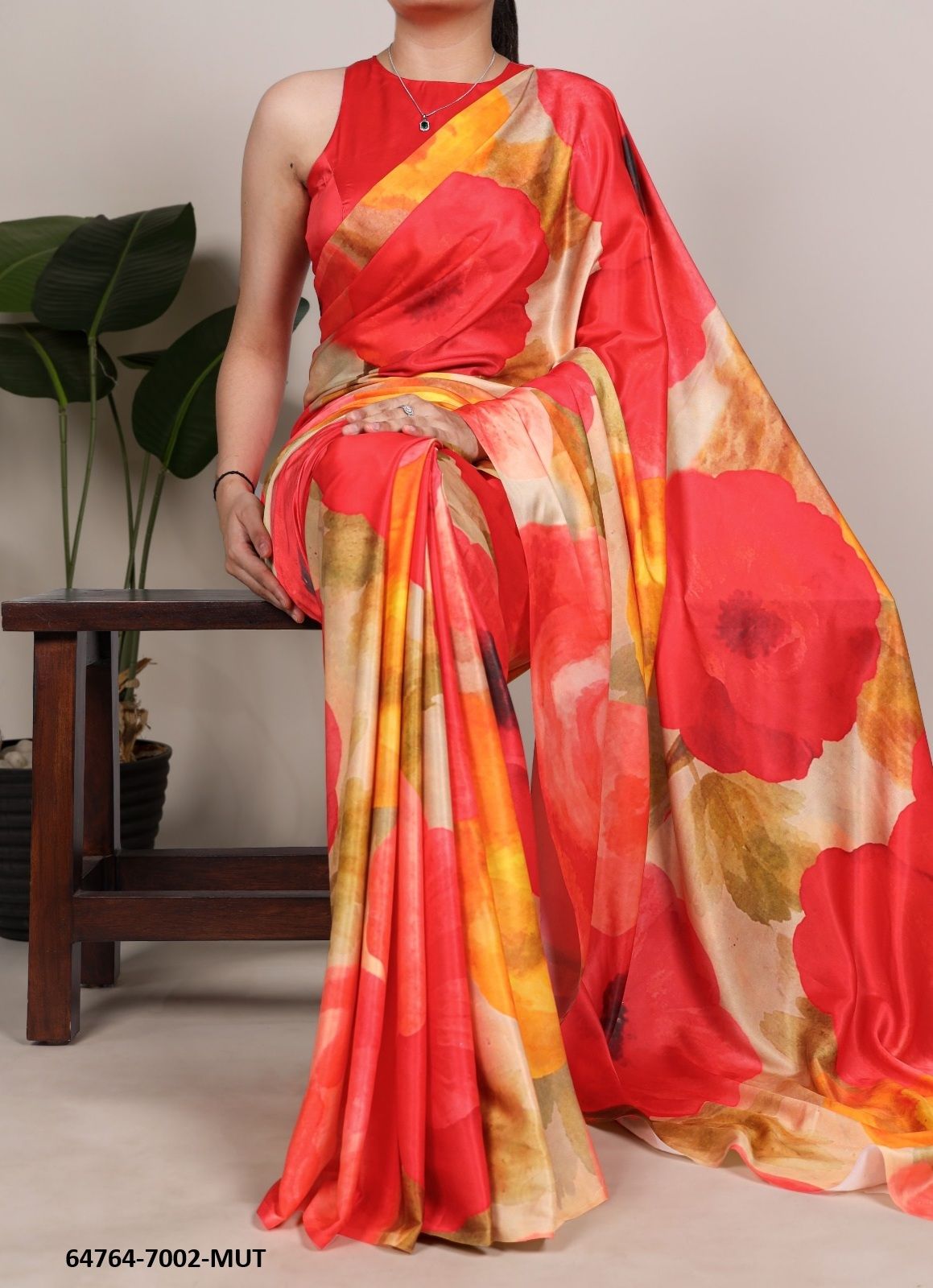 SERIES 7002 - Catalog # 64764 (Set of 5 Sarees) SERIES 7002 - Catalog # 64764 (Set of 5 Sarees)
