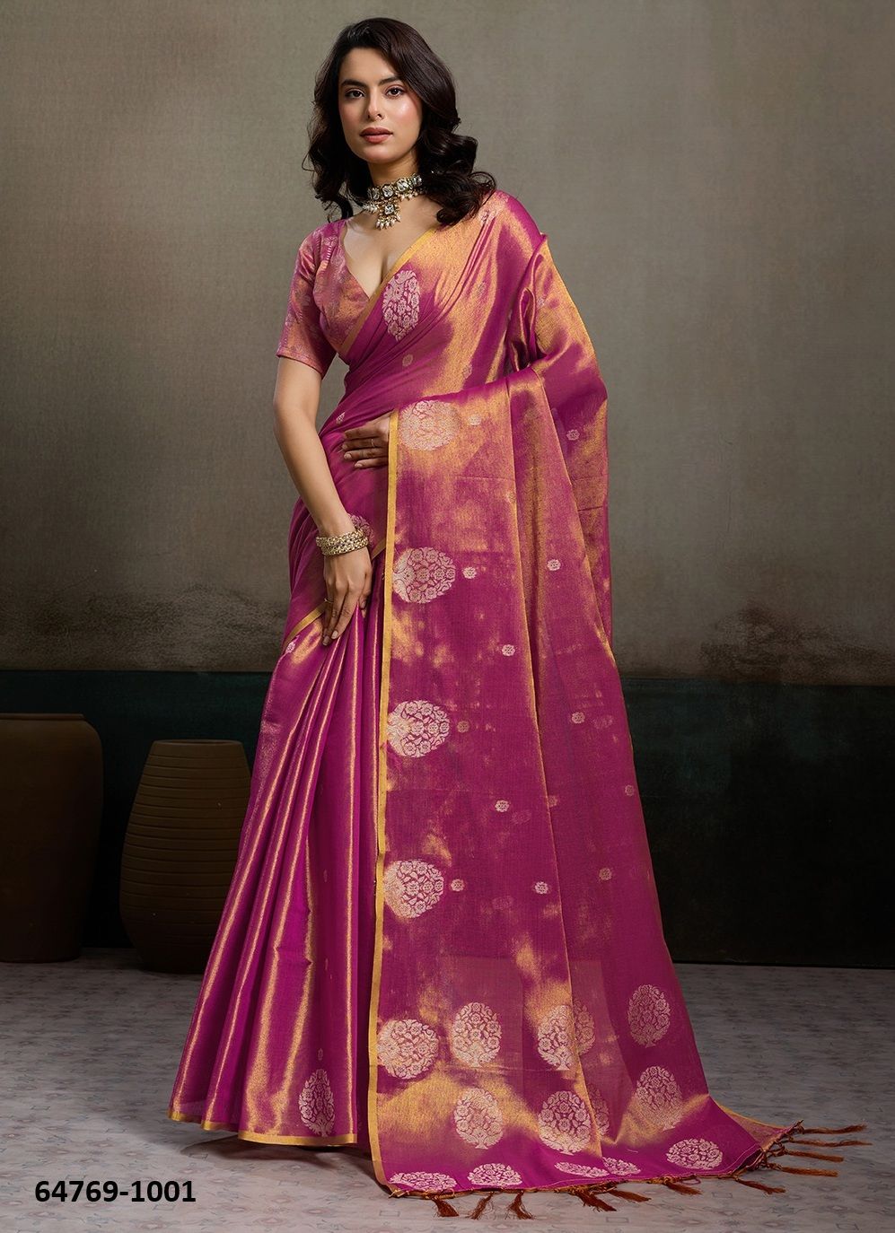 PRIYANSHI - Catalog # 64769 (Set of 6 Sarees) PRIYANSHI - Catalog # 64769 (Set of 6 Sarees)