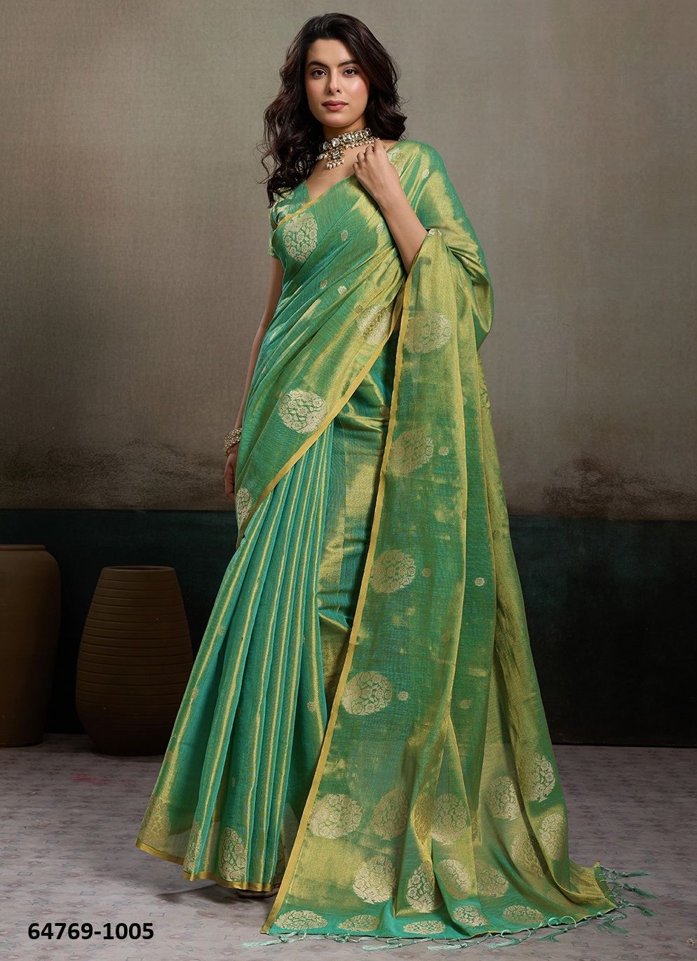 PRIYANSHI - Catalog # 64769 (Set of 6 Sarees) PRIYANSHI - Catalog # 64769 (Set of 6 Sarees)