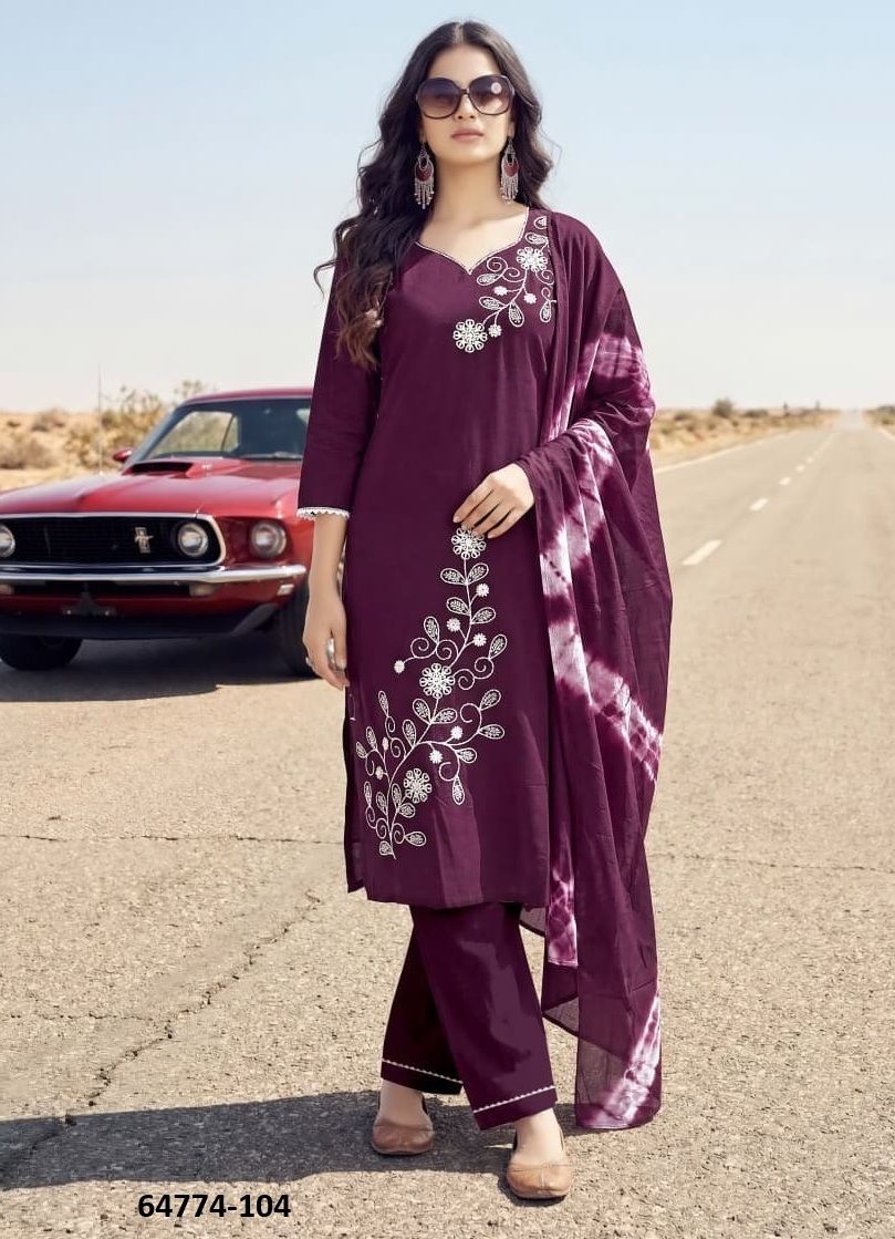 NOORIE - Catalog # 64774 (Set of 6 Readymade Salwar Suits) NOORIE - Catalog # 64774 (Set of 6 Readymade Salwar Suits)