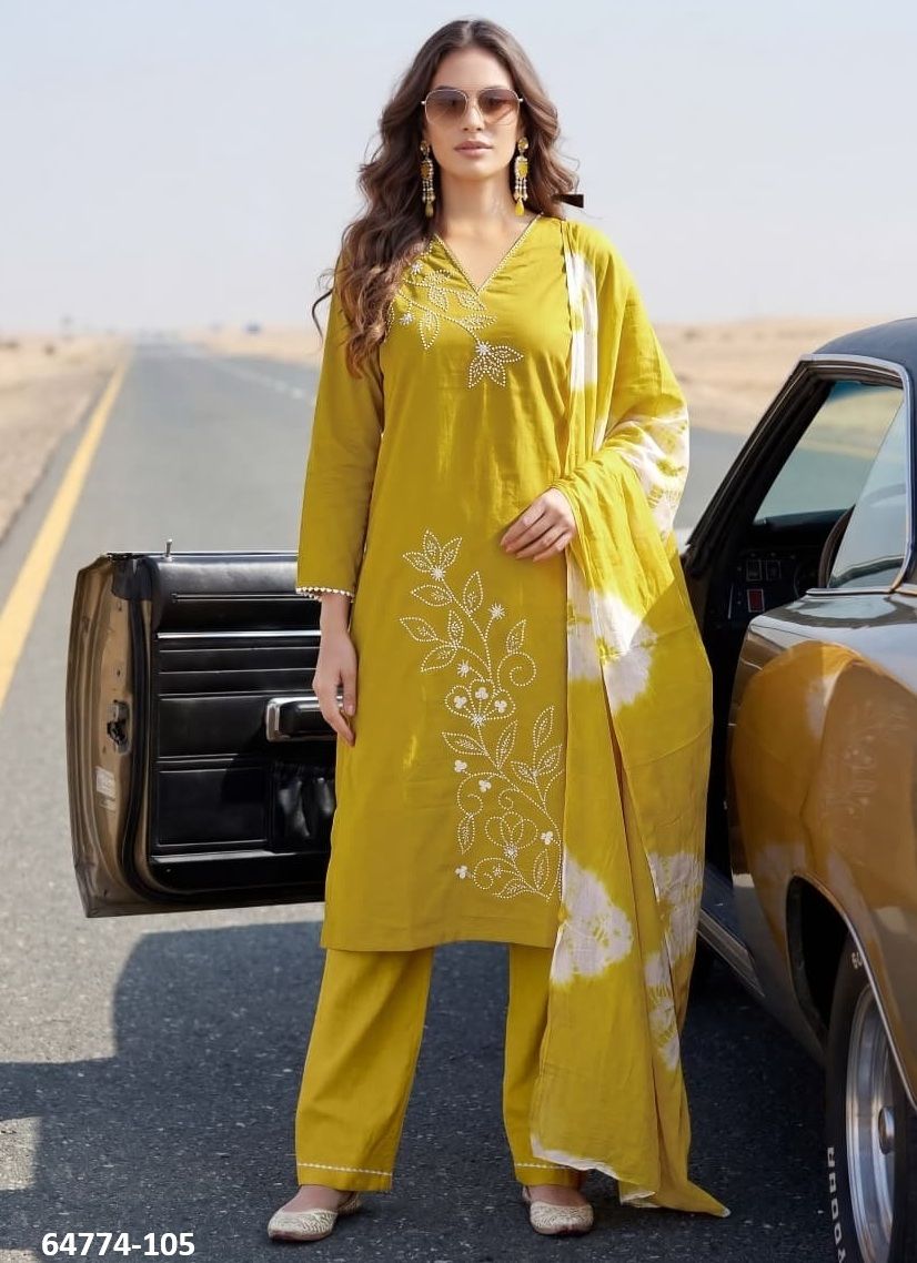 NOORIE - Catalog # 64774 (Set of 6 Readymade Salwar Suits) NOORIE - Catalog # 64774 (Set of 6 Readymade Salwar Suits)