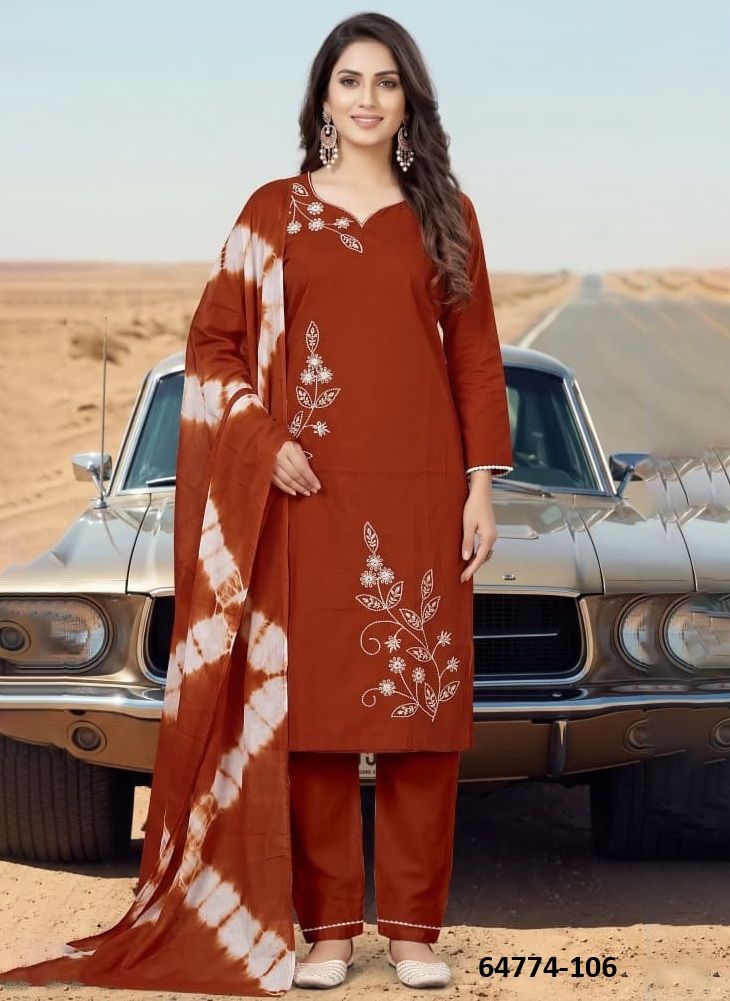 NOORIE - Catalog # 64774 (Set of 6 Readymade Salwar Suits) NOORIE - Catalog # 64774 (Set of 6 Readymade Salwar Suits)