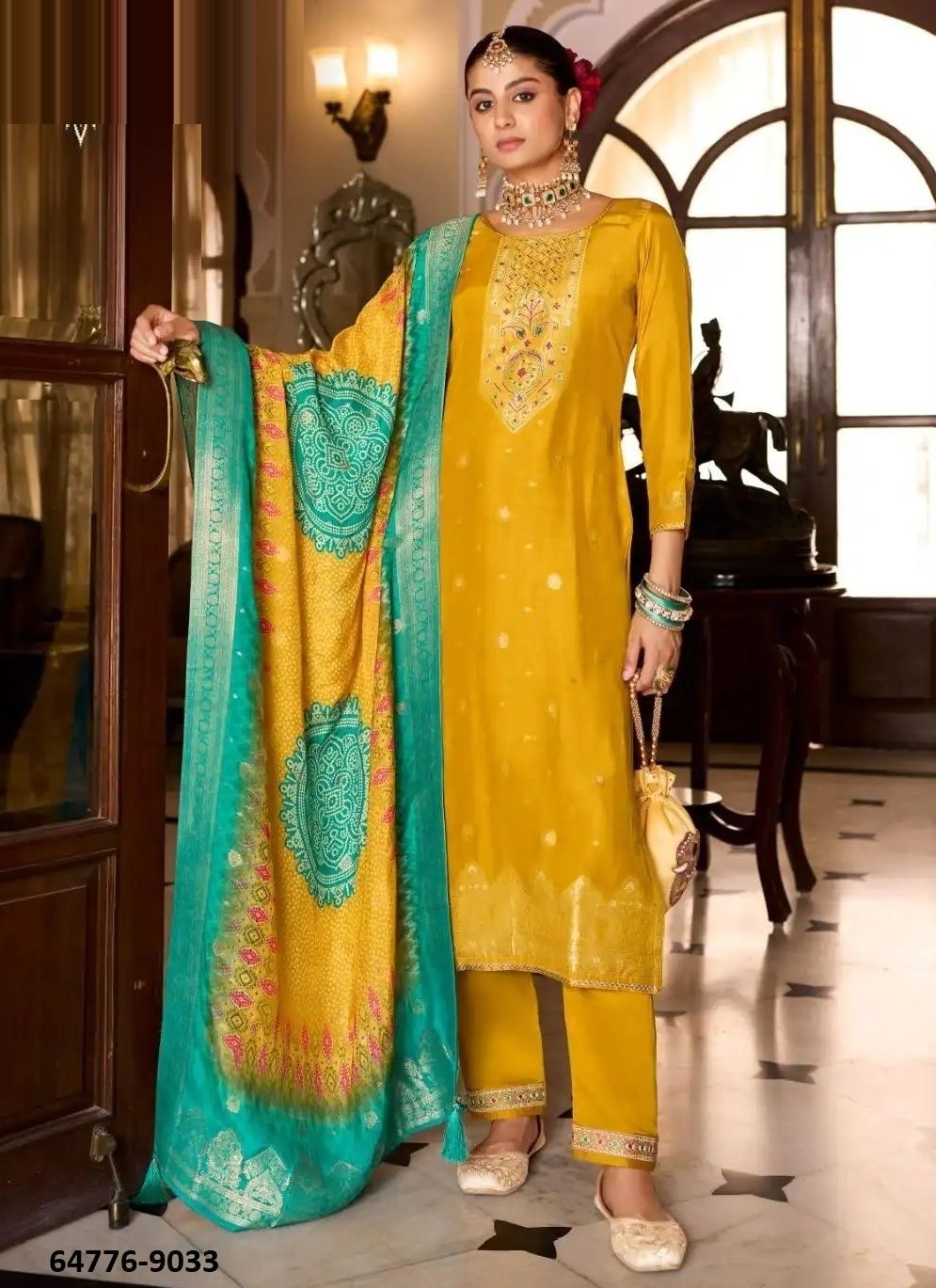 MEGHAN 3 - Catalog # 64776 (Set of 4 Readymade Salwar Suits)