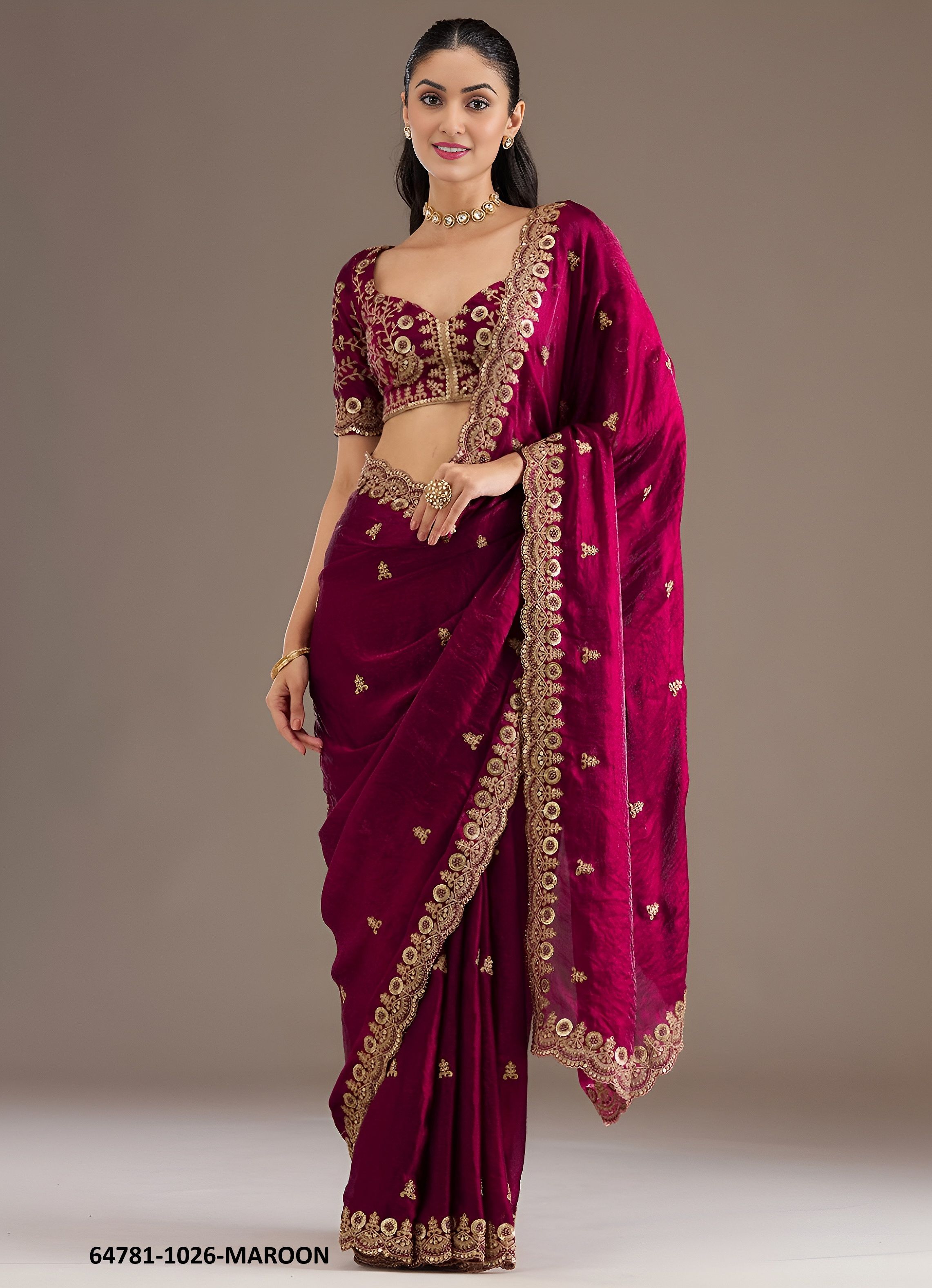 SHAHI RANG - Catalog # 64781 (Set of 8 Sarees)